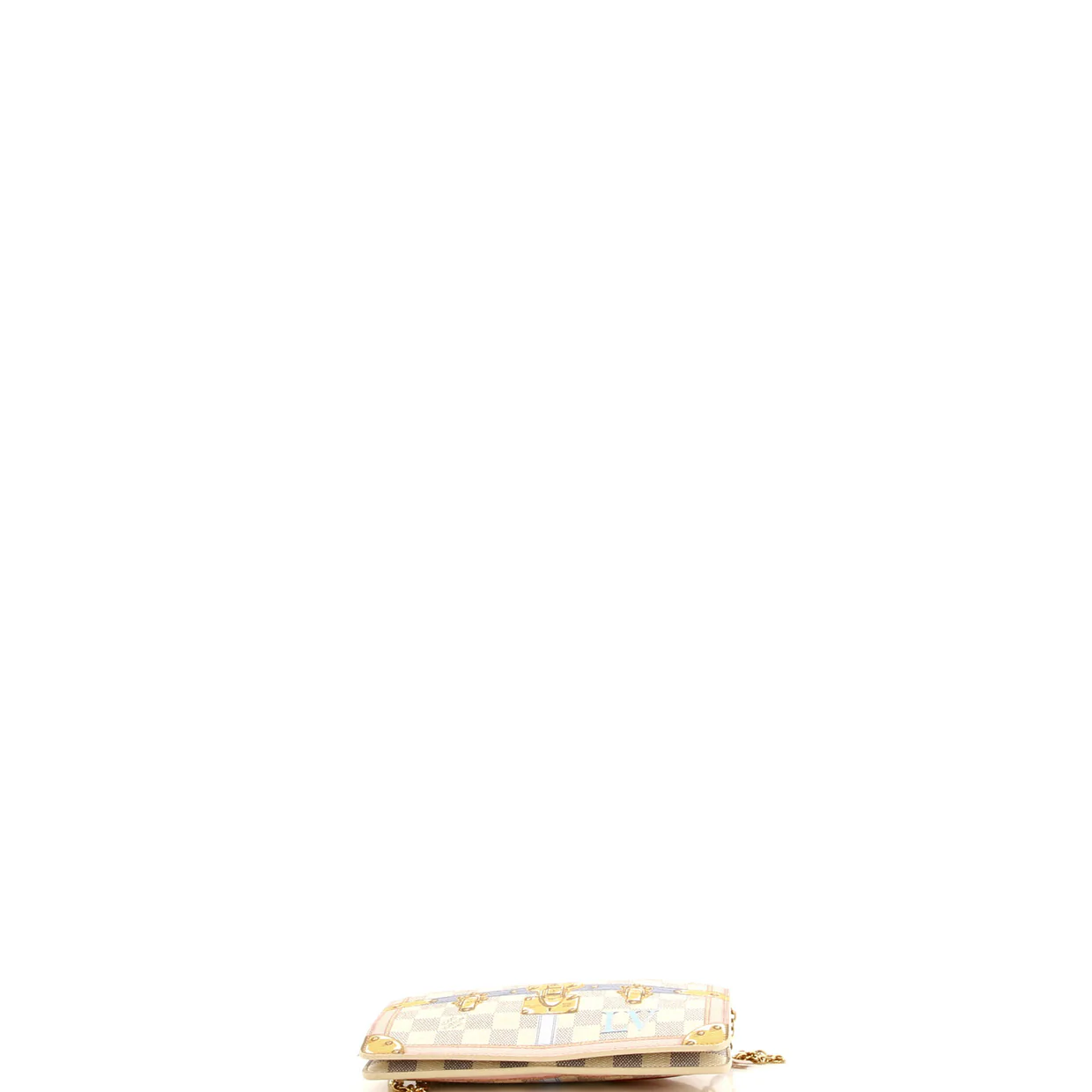 Weekend Pochette Limited Edition Damier Summer Trunks - Deep Luxury