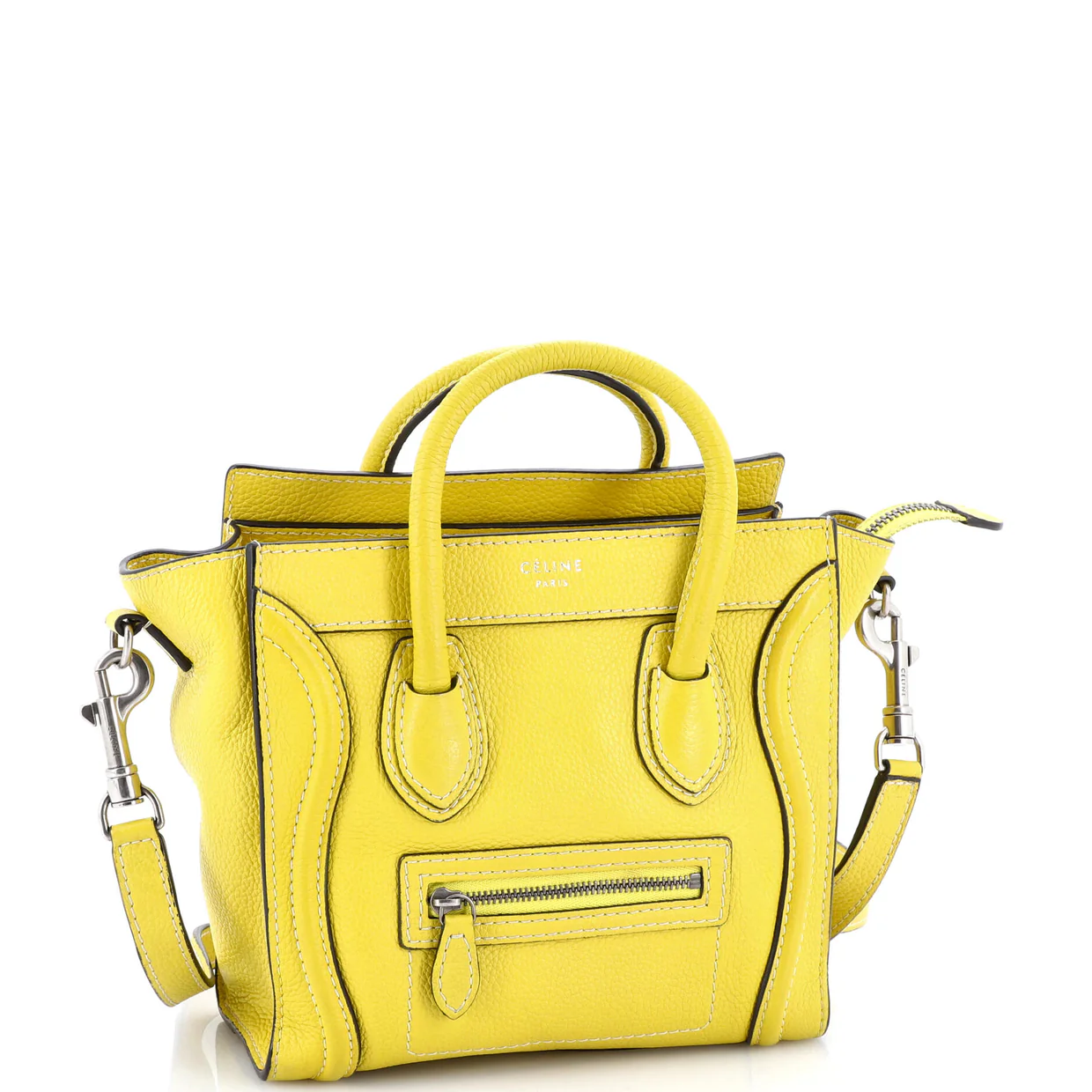 Luggage Bag Grainy Leather Nano - Deep Luxury