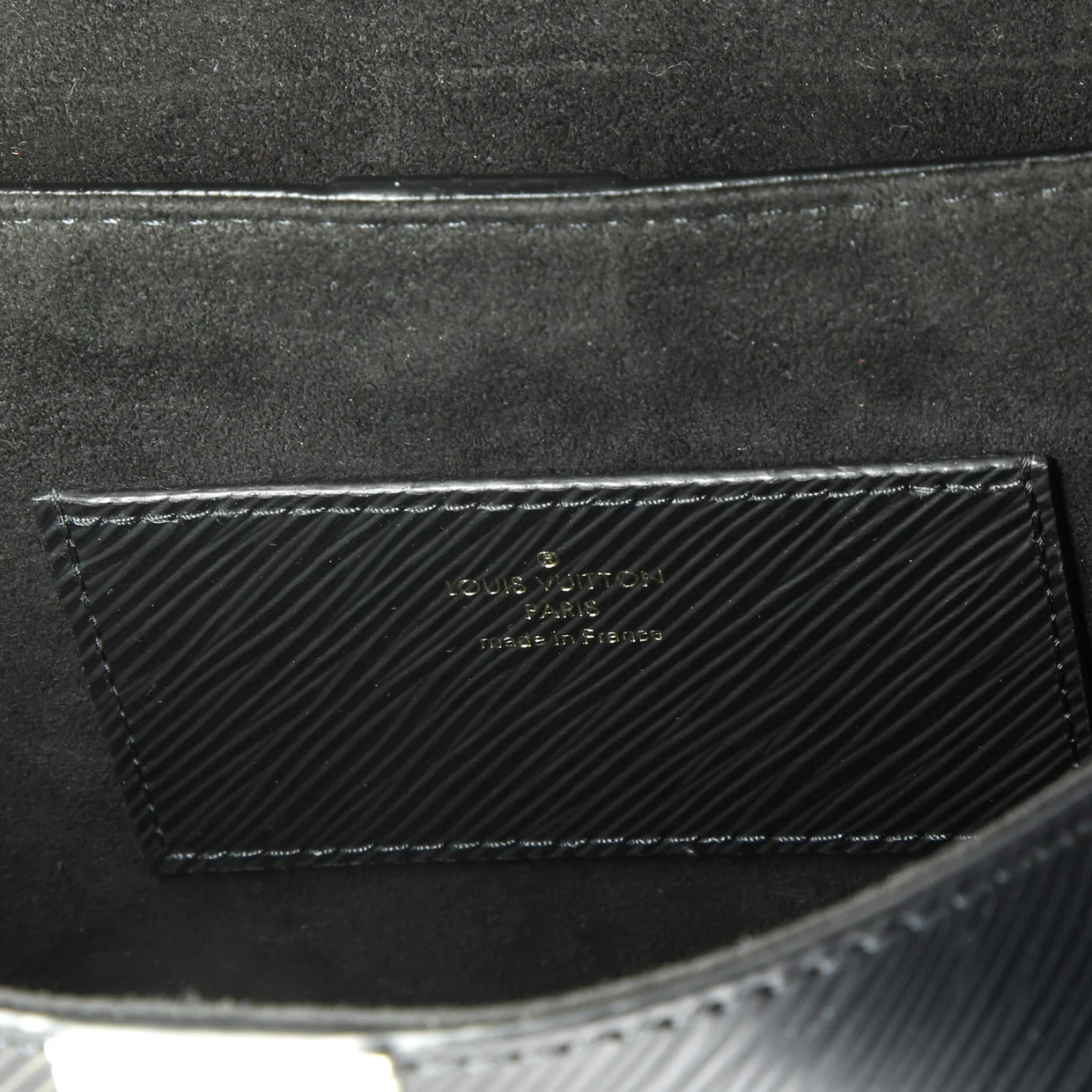 Twist Handbag Studded Epi Leather and Monogram Canvas MM - Deep Luxury