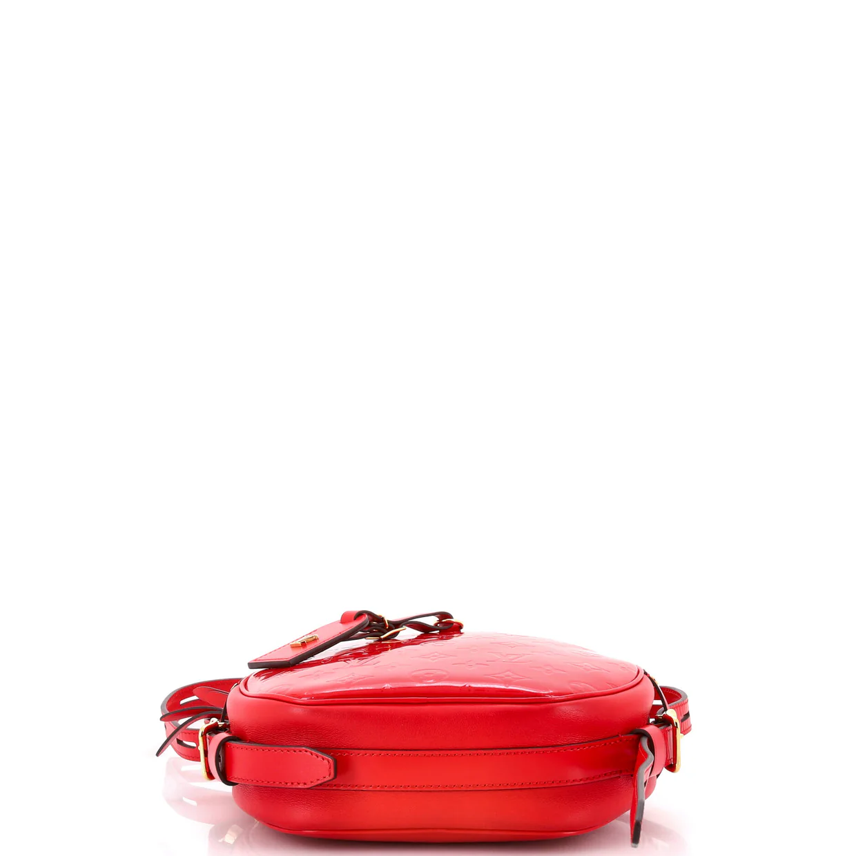 Boite Chapeau Souple Bag Monogram Vernis MM - Deep Luxury