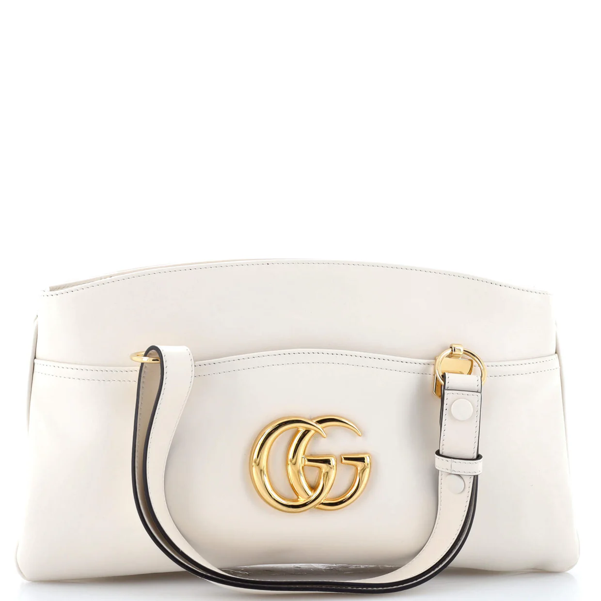 Arli Top Handle Bag Leather Large - Deep Luxury