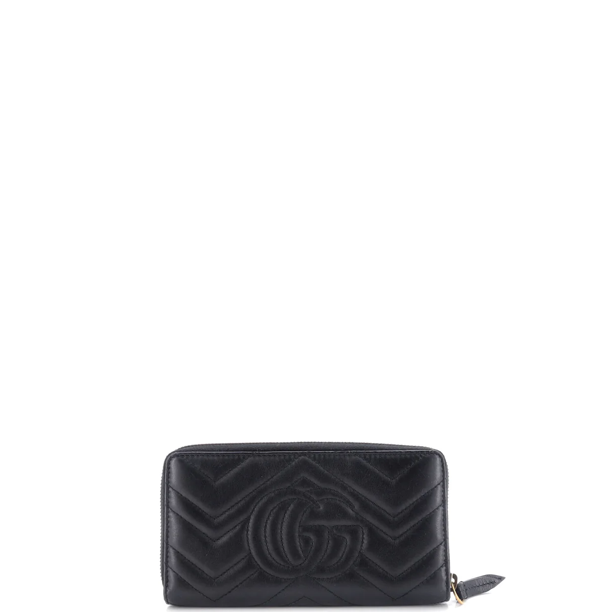 GG Marmont Zip Around Wallet Matelasse Leather - Deep Luxury