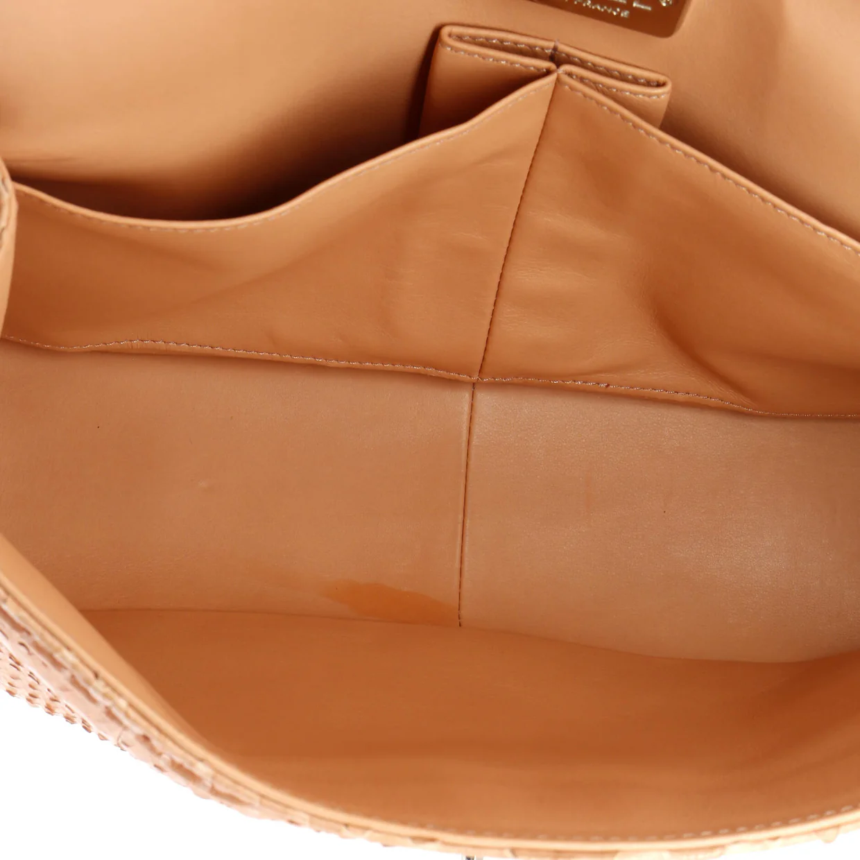 Classic Double Flap Bag Python Jumbo - Deep Luxury