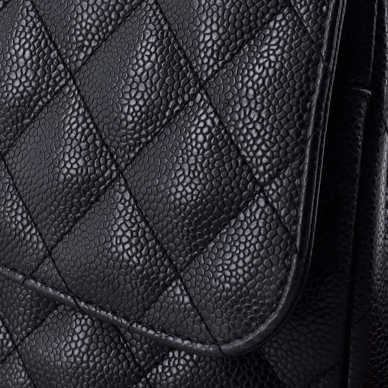 Classic Double Flap Bag Quilted Caviar Jumbo - Deep Luxury