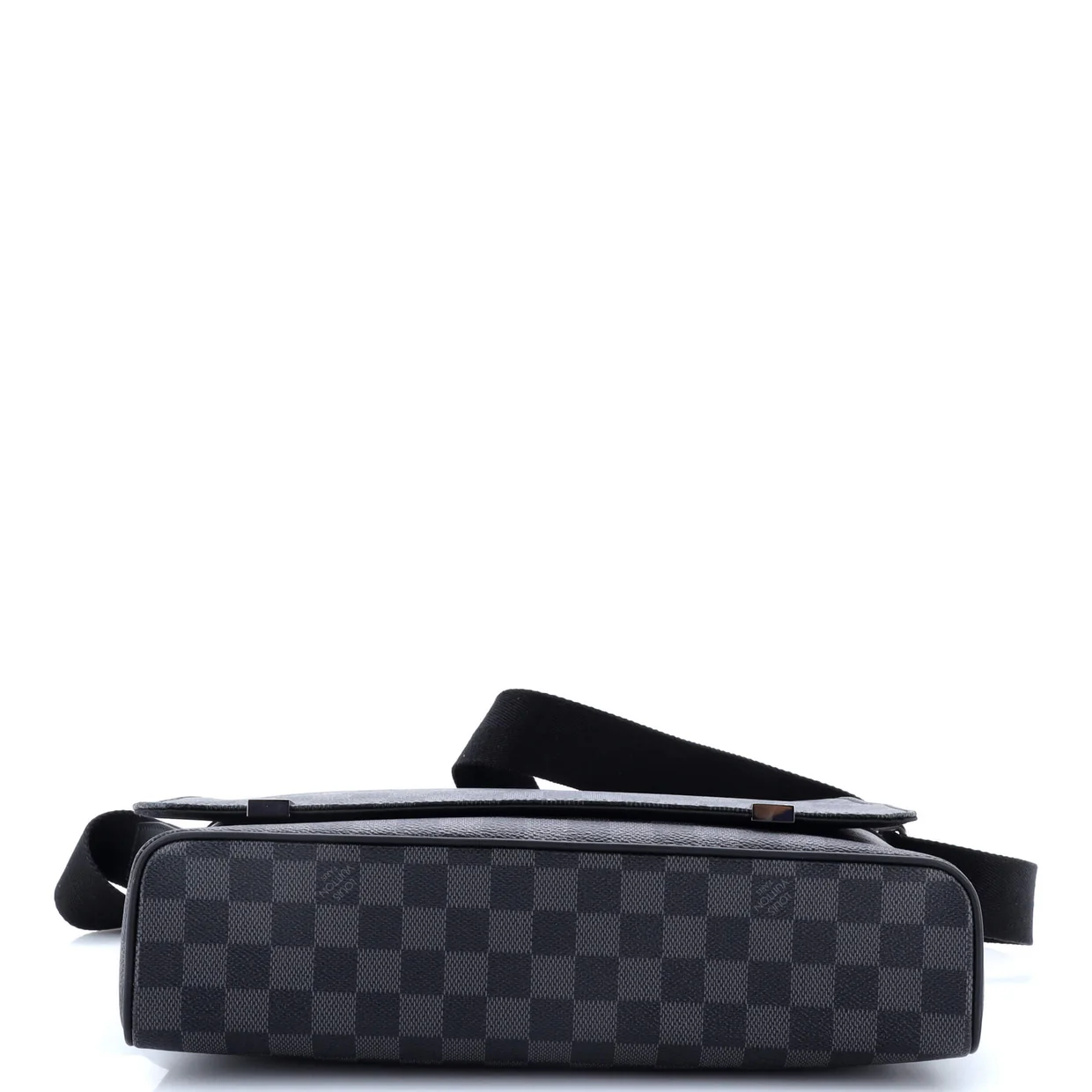 District NM Messenger Bag Damier Graphite MM - Deep Luxury
