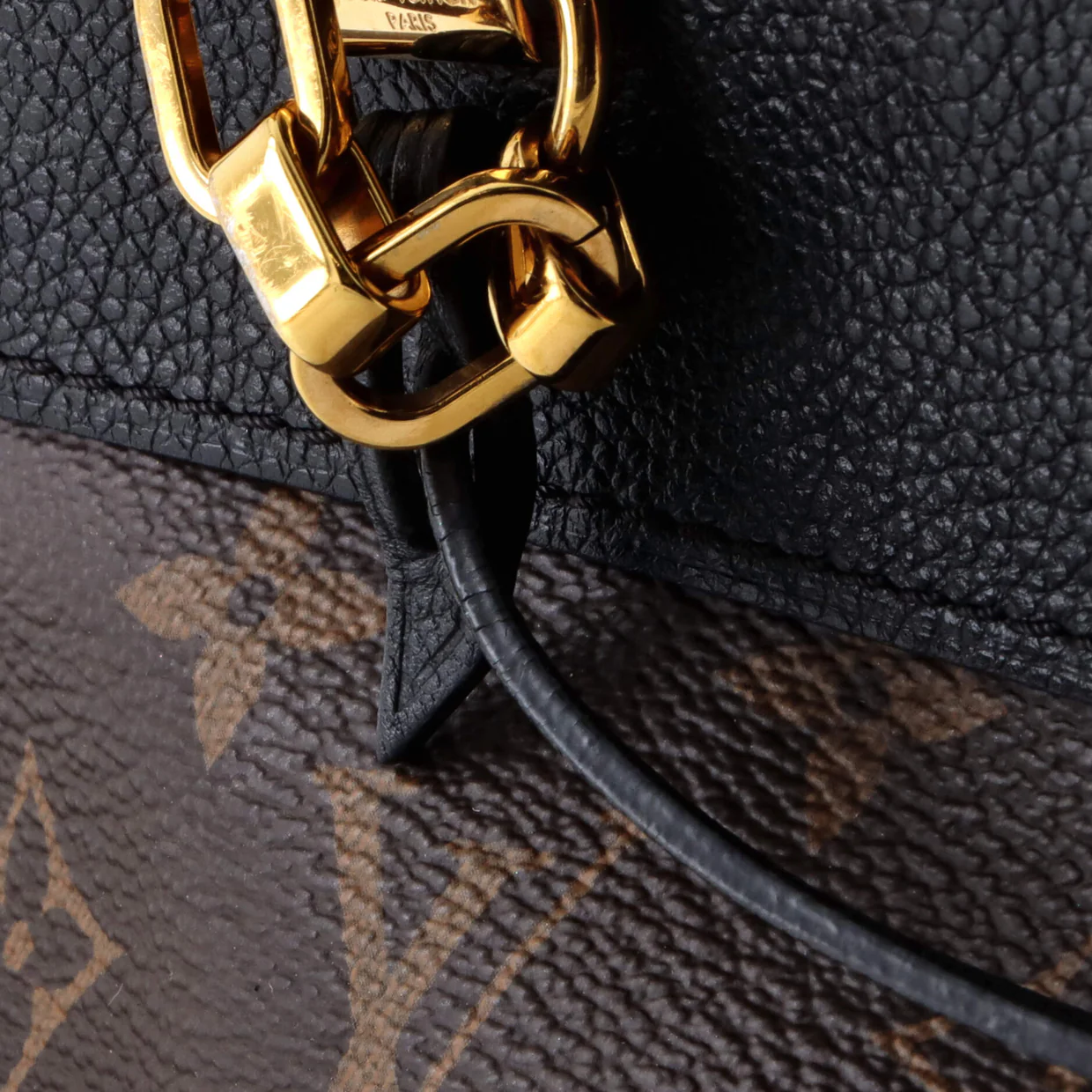 Pallas Shopper Monogram Canvas and Calfskin - Deep Luxury