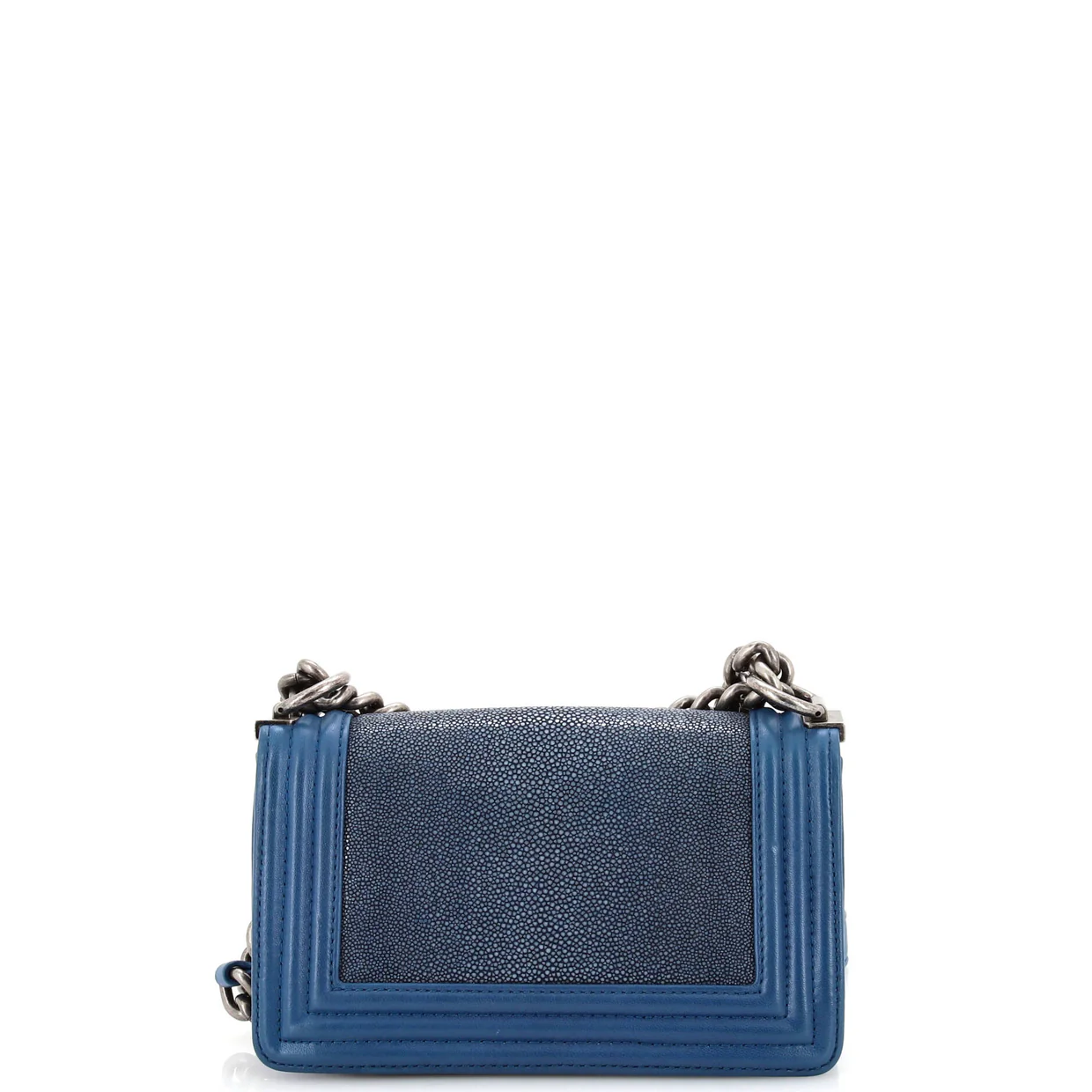 Boy Flap Bag Stingray Small - Deep Luxury