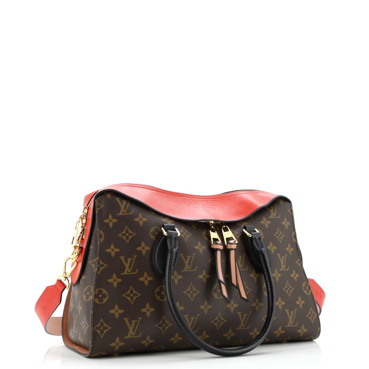 Tuileries Handbag Monogram Canvas with Leather - Deep Luxury