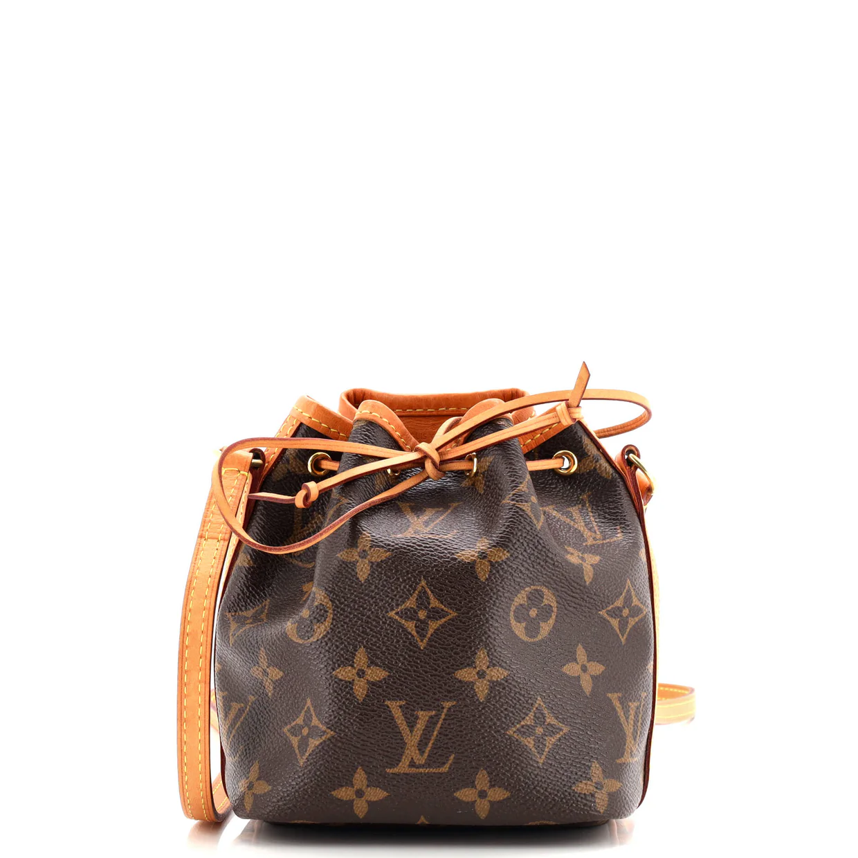 Noe Handbag Monogram Canvas Nano - Deep Luxury