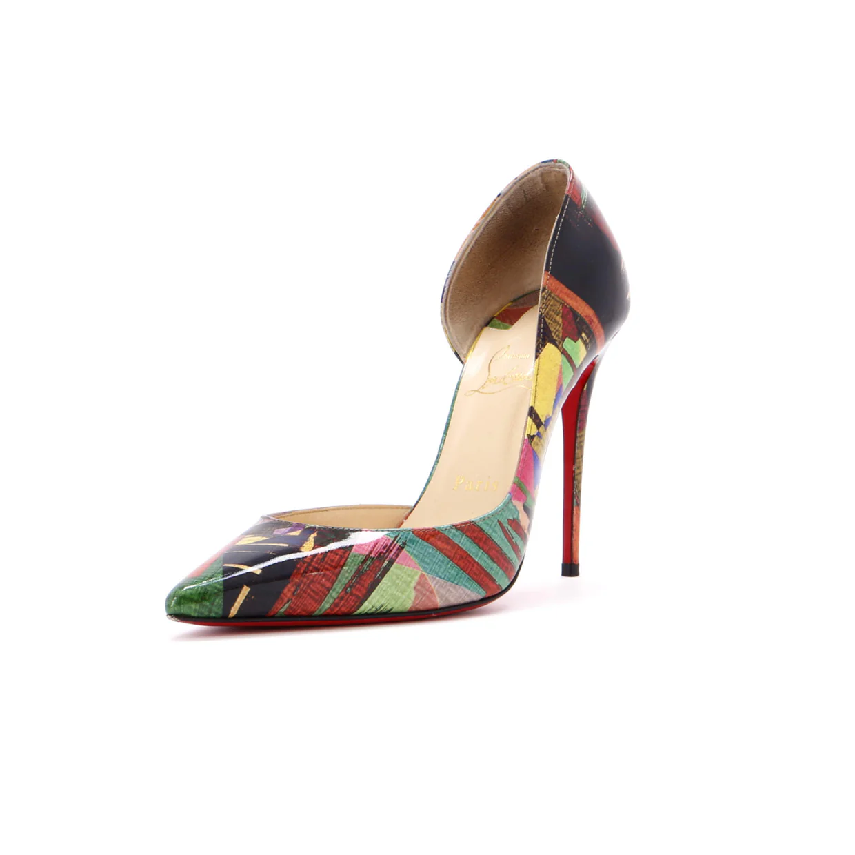 Women's Iriza Pumps Printed Patent 100 - Deep Luxury