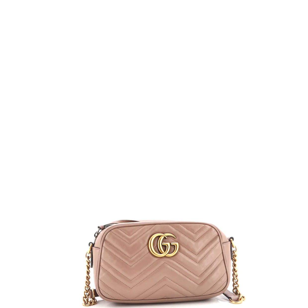 GG Marmont Shoulder Bag Matelasse Leather Small - Deep Luxury