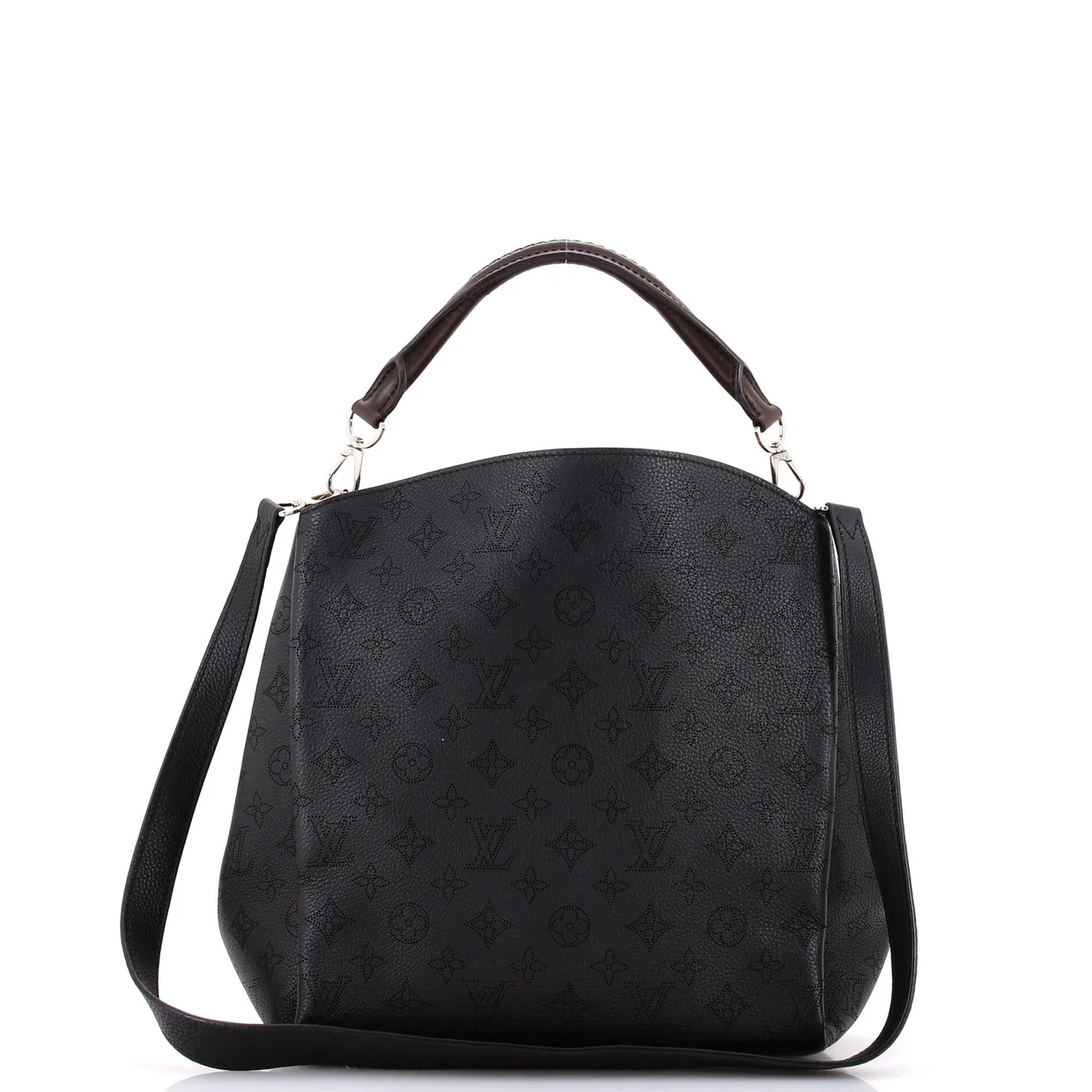 Babylone Handbag Mahina Leather PM - Deep Luxury