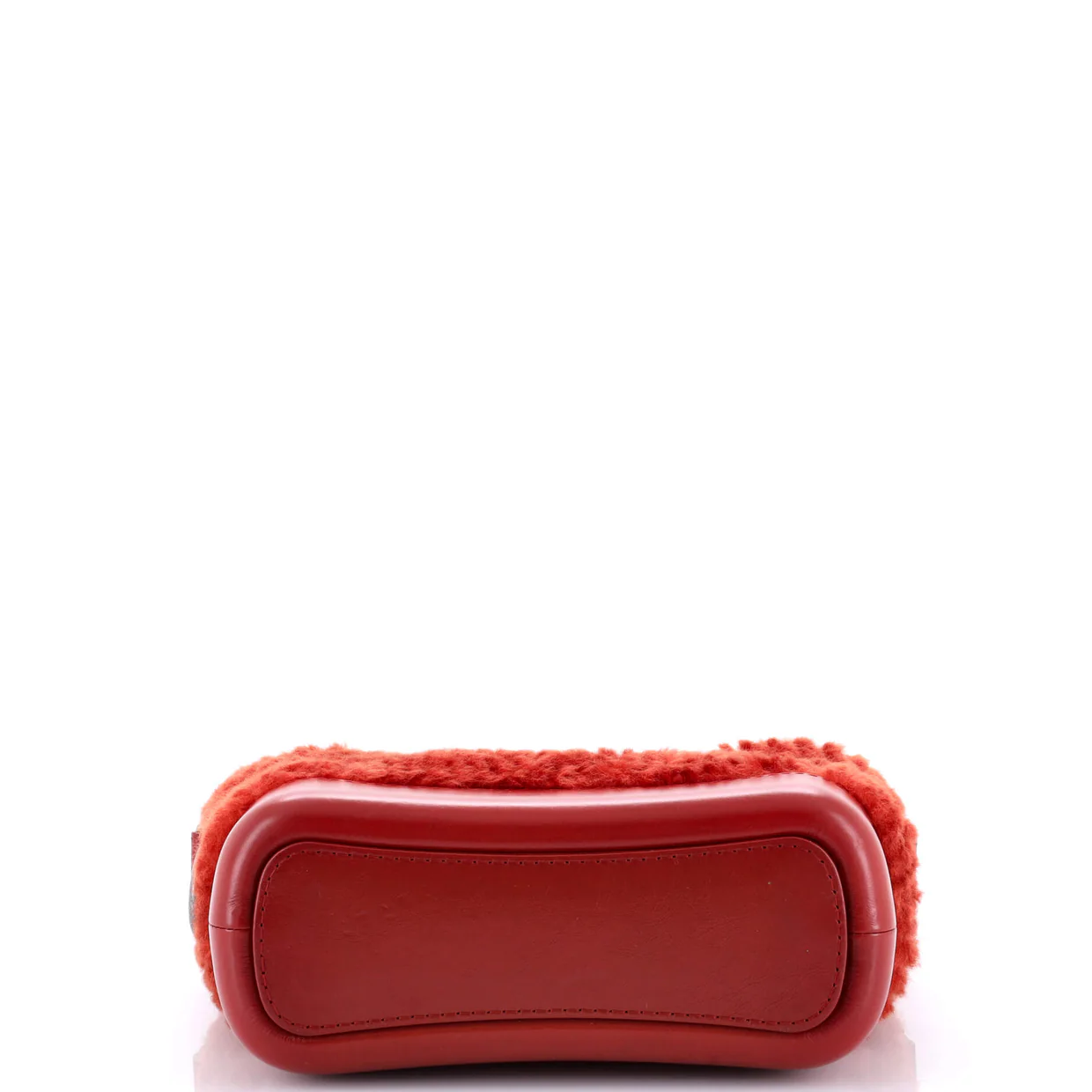 Gabrielle Hobo Shearling and Leather Small - Deep Luxury