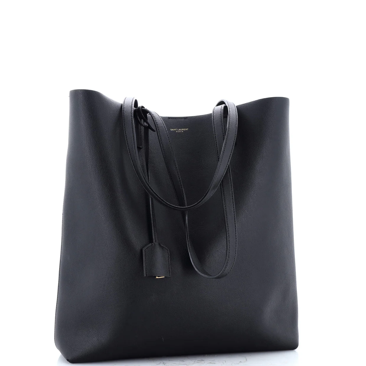 Shopper Tote Leather Tall - Deep Luxury