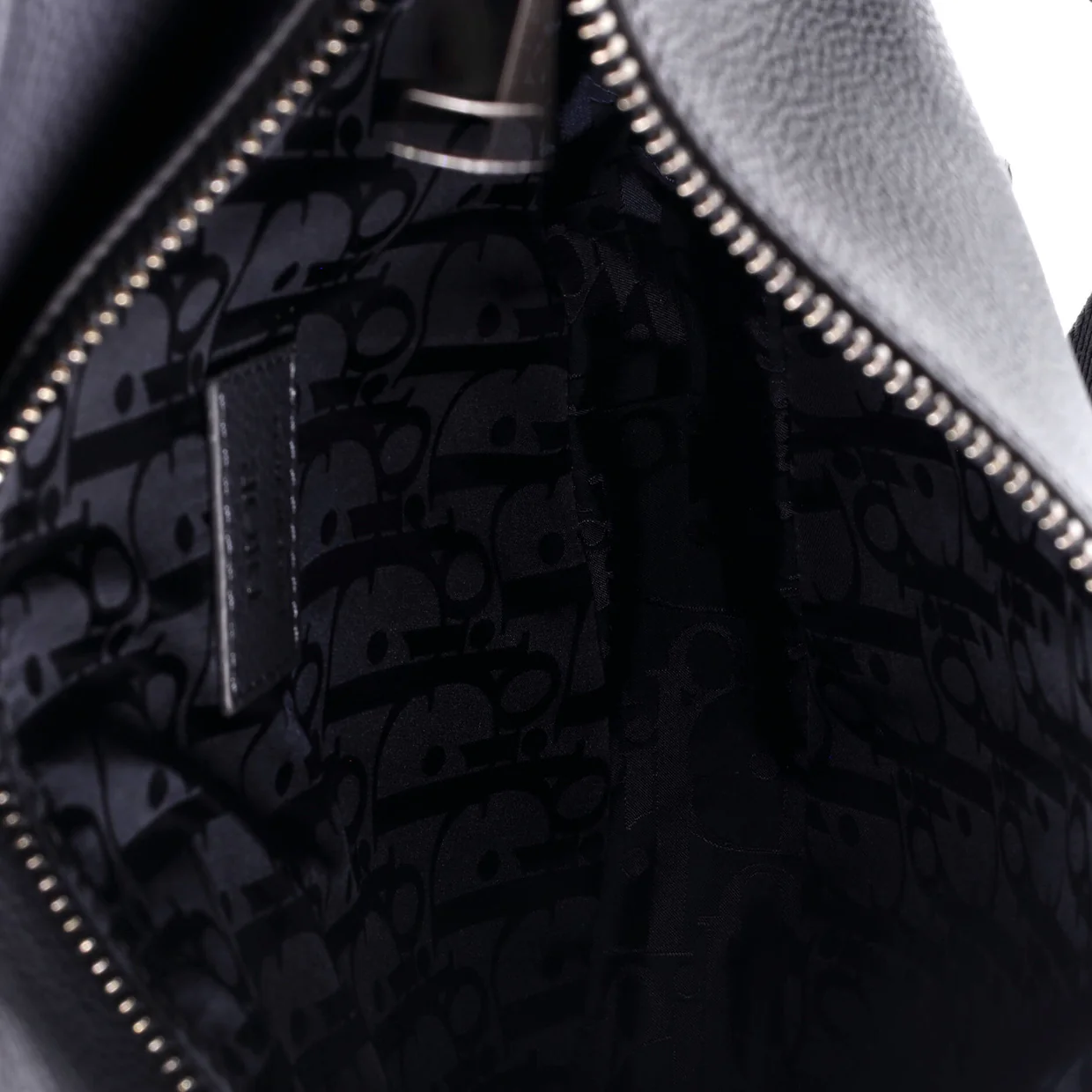 Saddle Crossbody Bag Atelier Signature Printed Leather - Deep Luxury