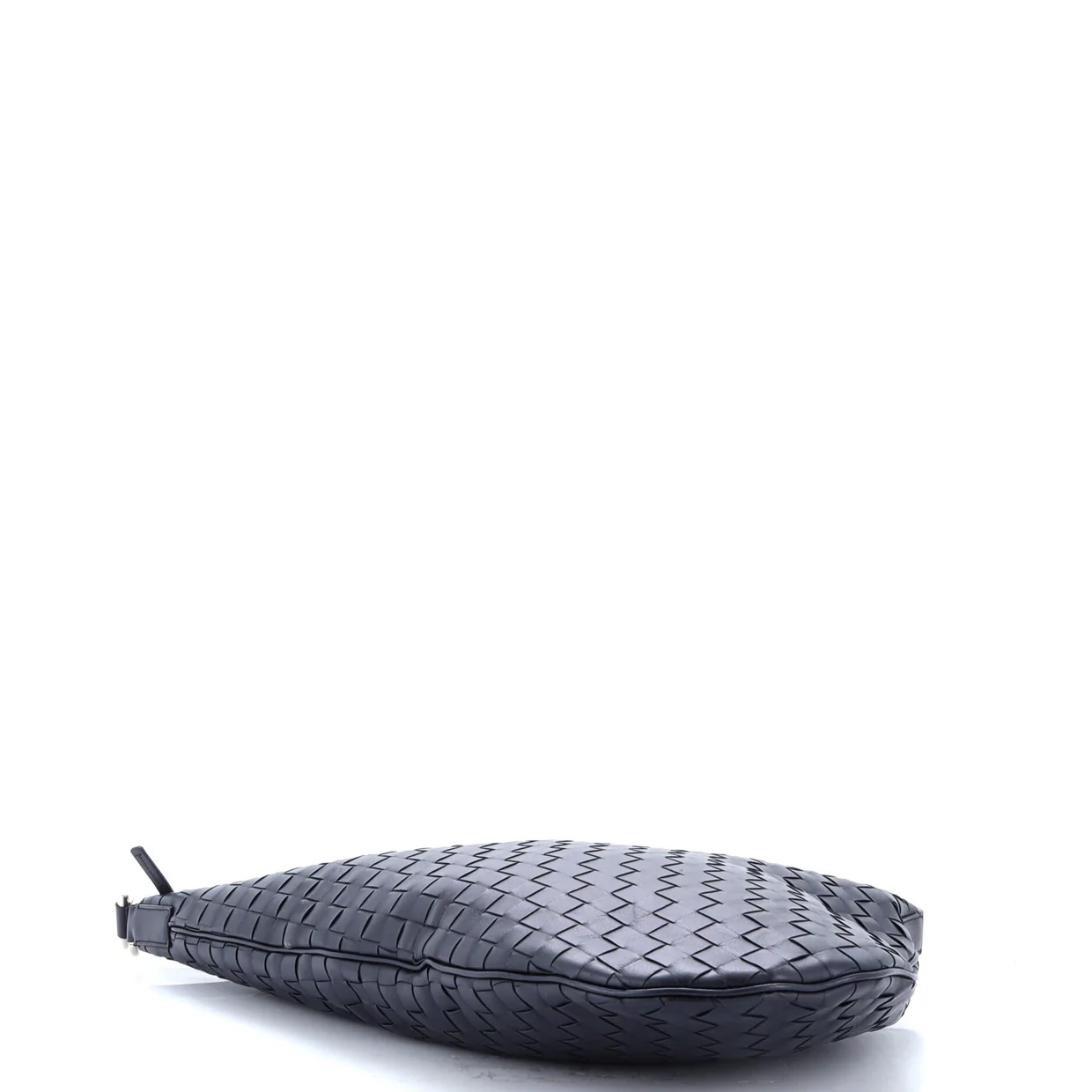 Virgule Shoulder Bag Intrecciato Nappa Large - Deep Luxury