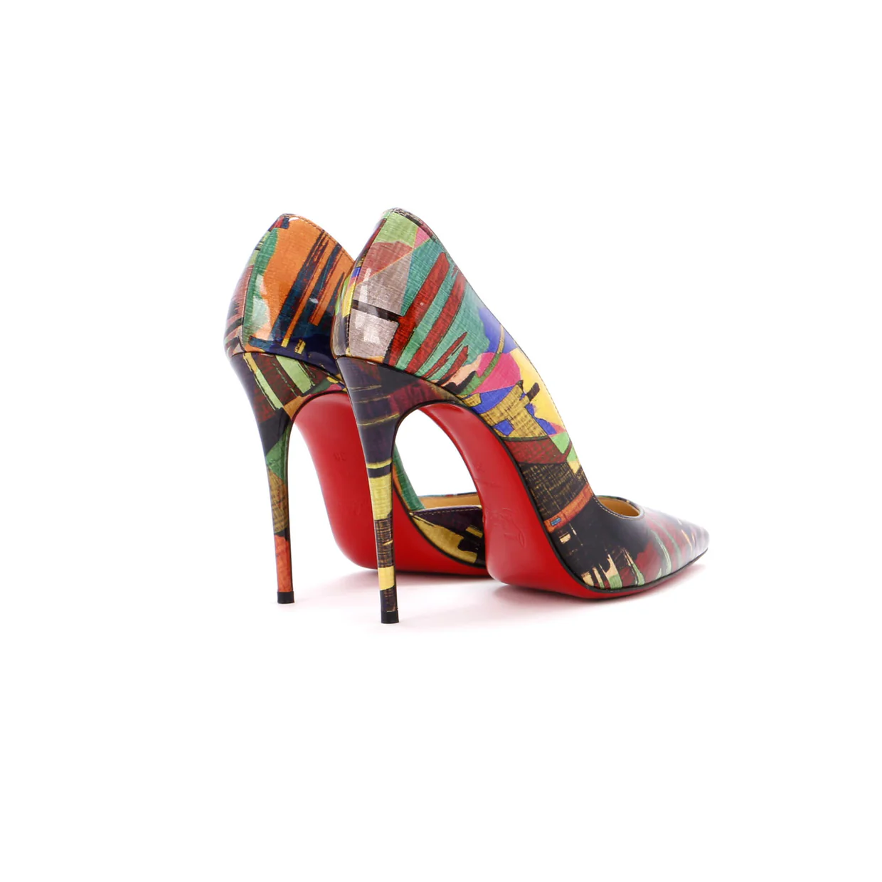 Women's Iriza Pumps Printed Patent 100 - Deep Luxury