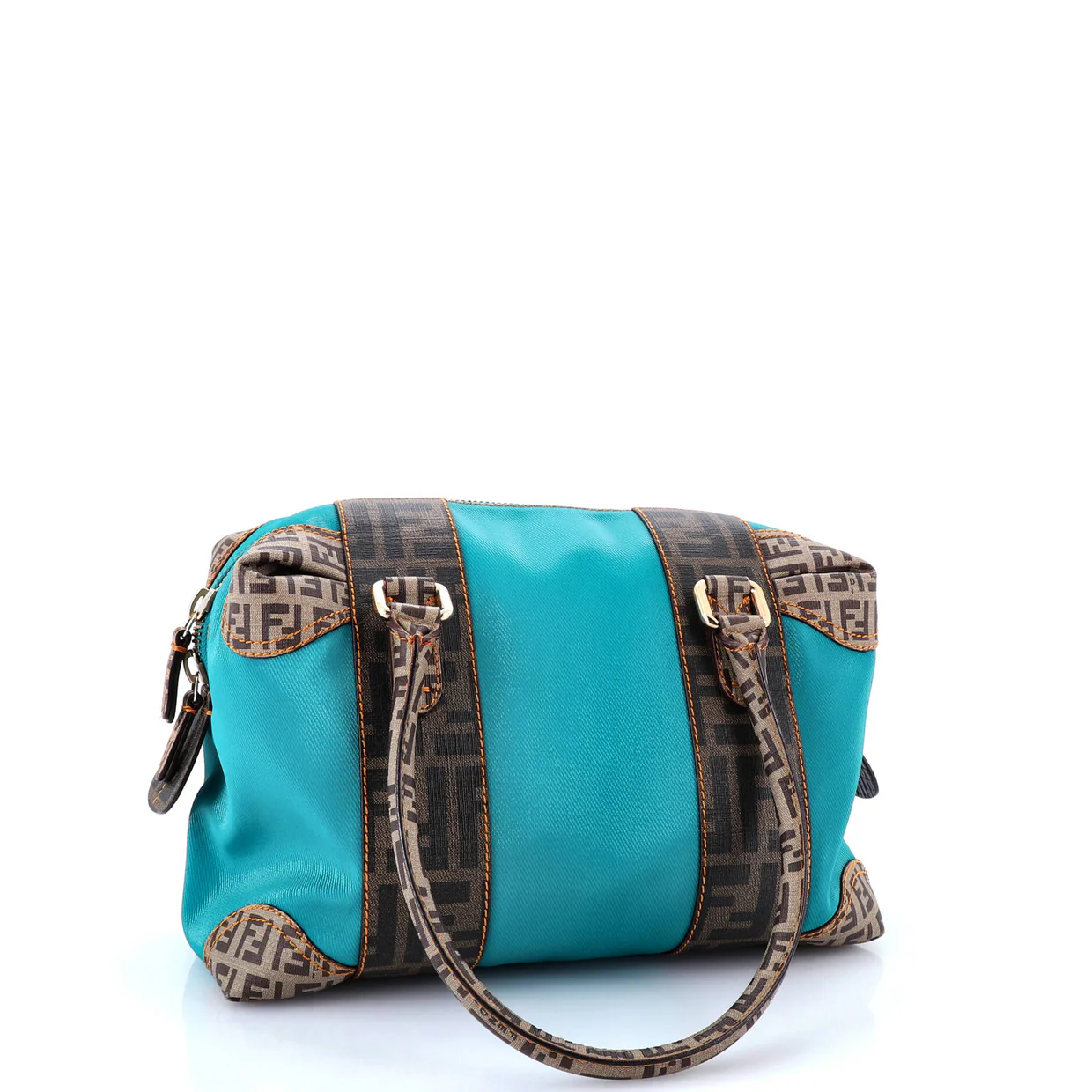 B. Mix Tote Zucca Coated Canvas and Nylon Medium - Deep Luxury