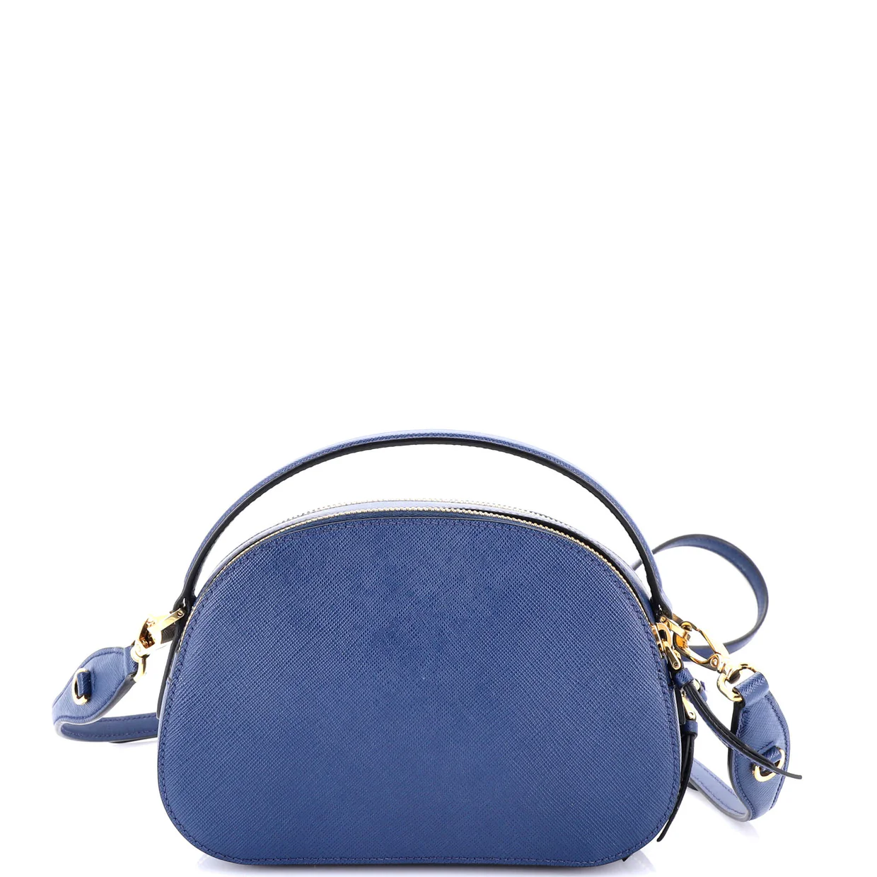 Odette Top Handle Bag Saffiano Leather Small - Deep Luxury