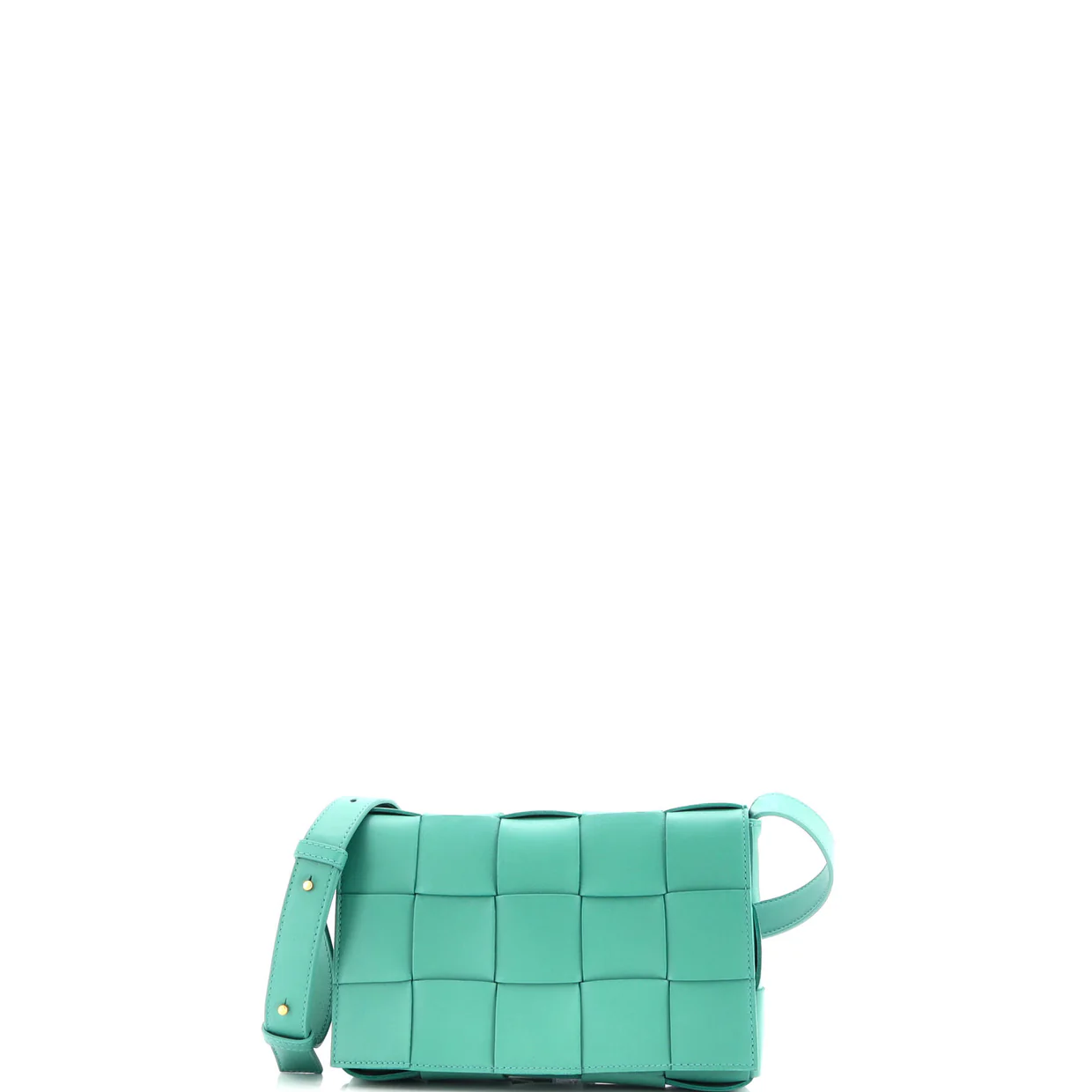 Cassette Crossbody Bag Maxi Intrecciato Leather - Deep Luxury