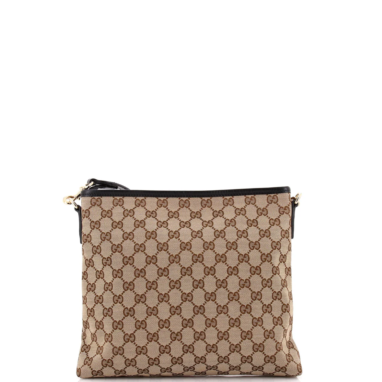 Front Pocket Web Messenger GG Canvas Small - Deep Luxury