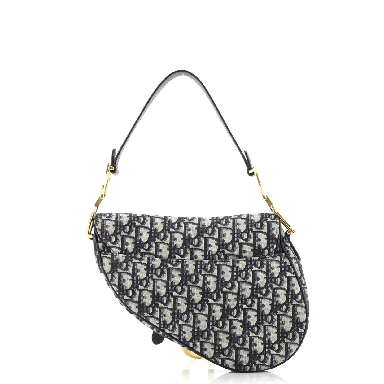 Saddle Handbag Oblique Canvas Medium - Deep Luxury