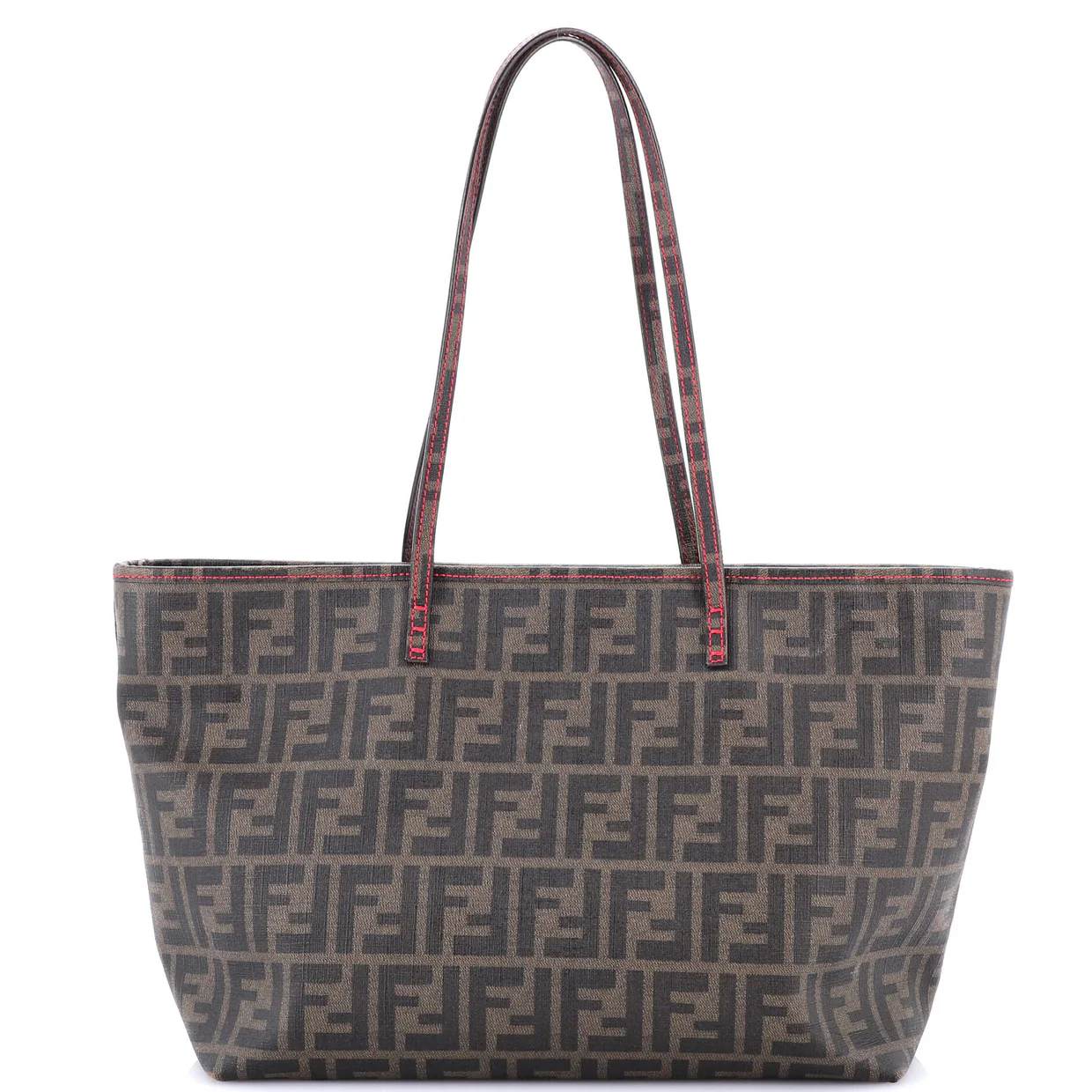 Roll Tote Zucca Coated Canvas Medium - Deep Luxury