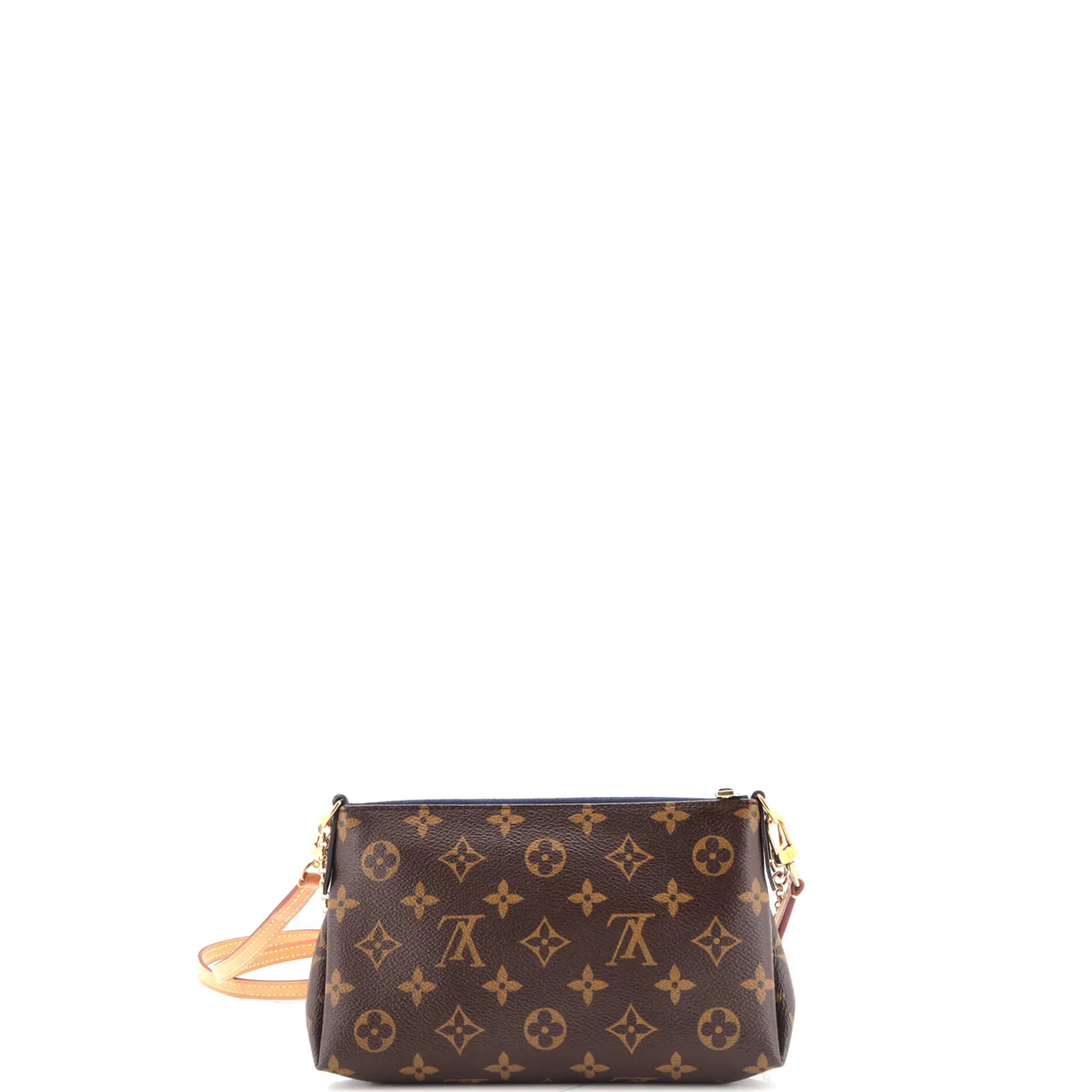 Pallas Clutch Monogram Canvas with Leather - Deep Luxury