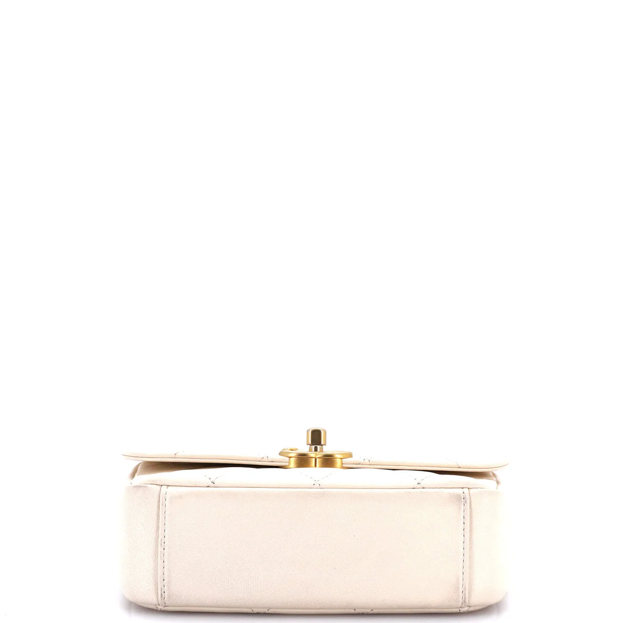 CC Coin Chain Flap Bag Quilted Lambskin Small - Deep Luxury