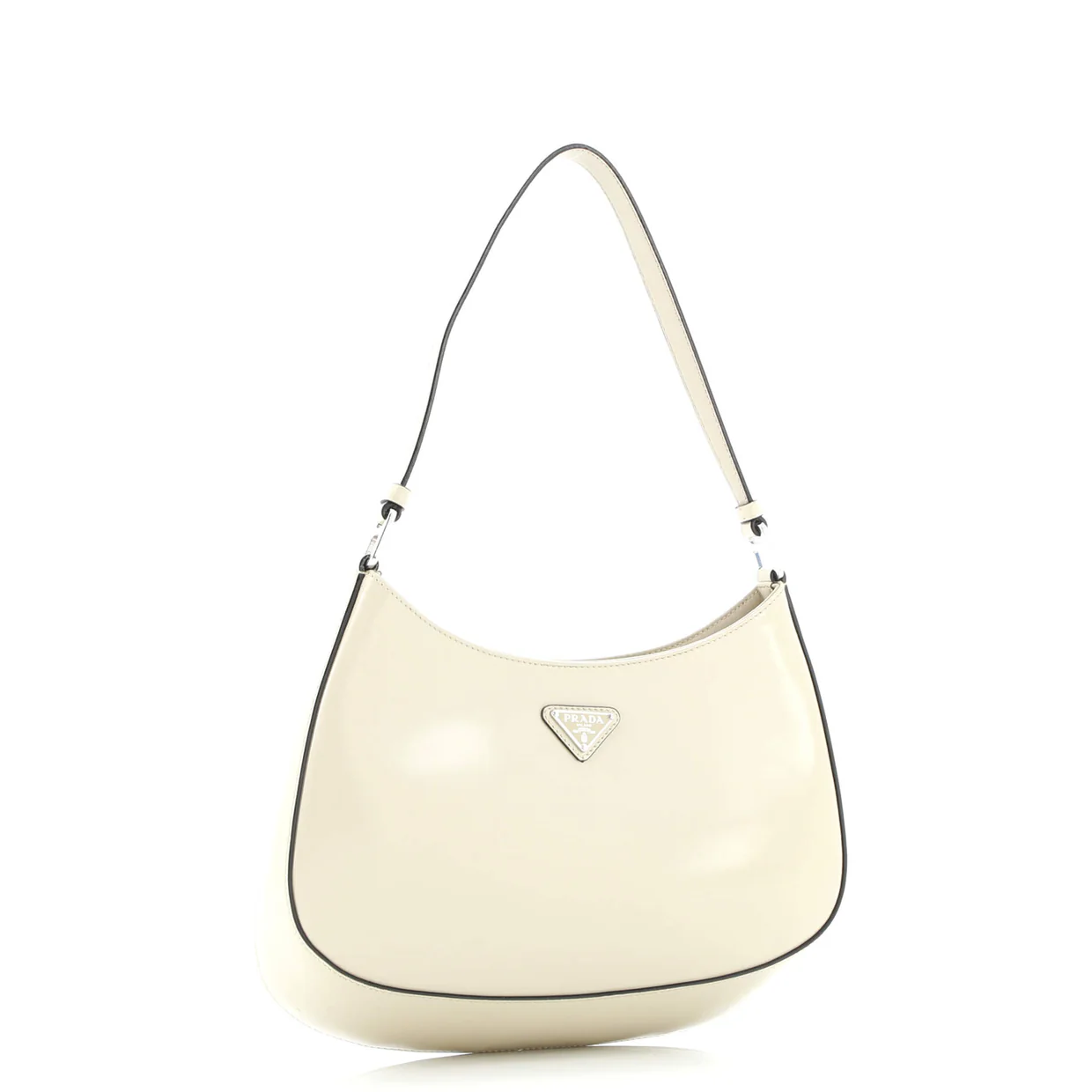 Cleo Shoulder Bag Spazzolato Leather Medium - Deep Luxury