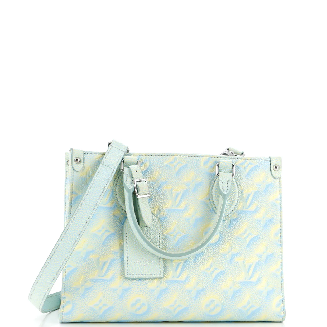 OnTheGo Tote Stardust Monogram Empreinte Leather PM - Deep Luxury