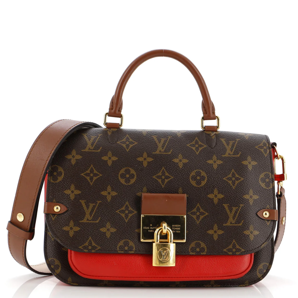 Vaugirard Handbag Monogram Canvas with Leather - Deep Luxury