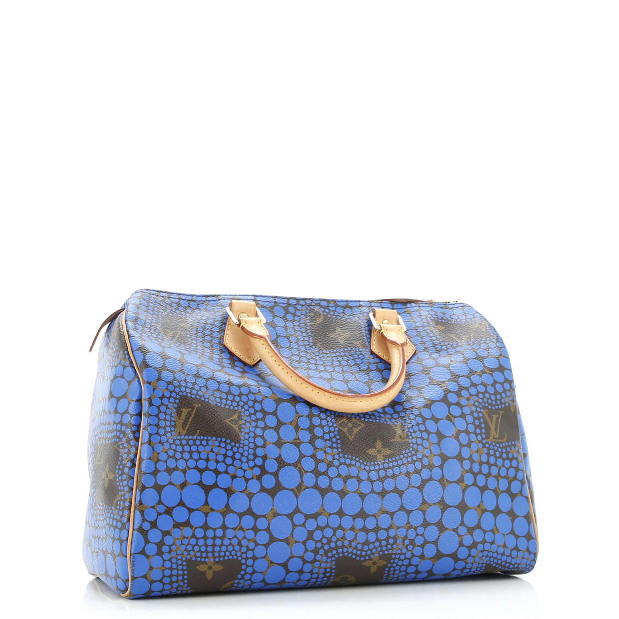 Speedy Handbag Limited Edition Kusama Town Monogram Canvas 30 - Deep Luxury