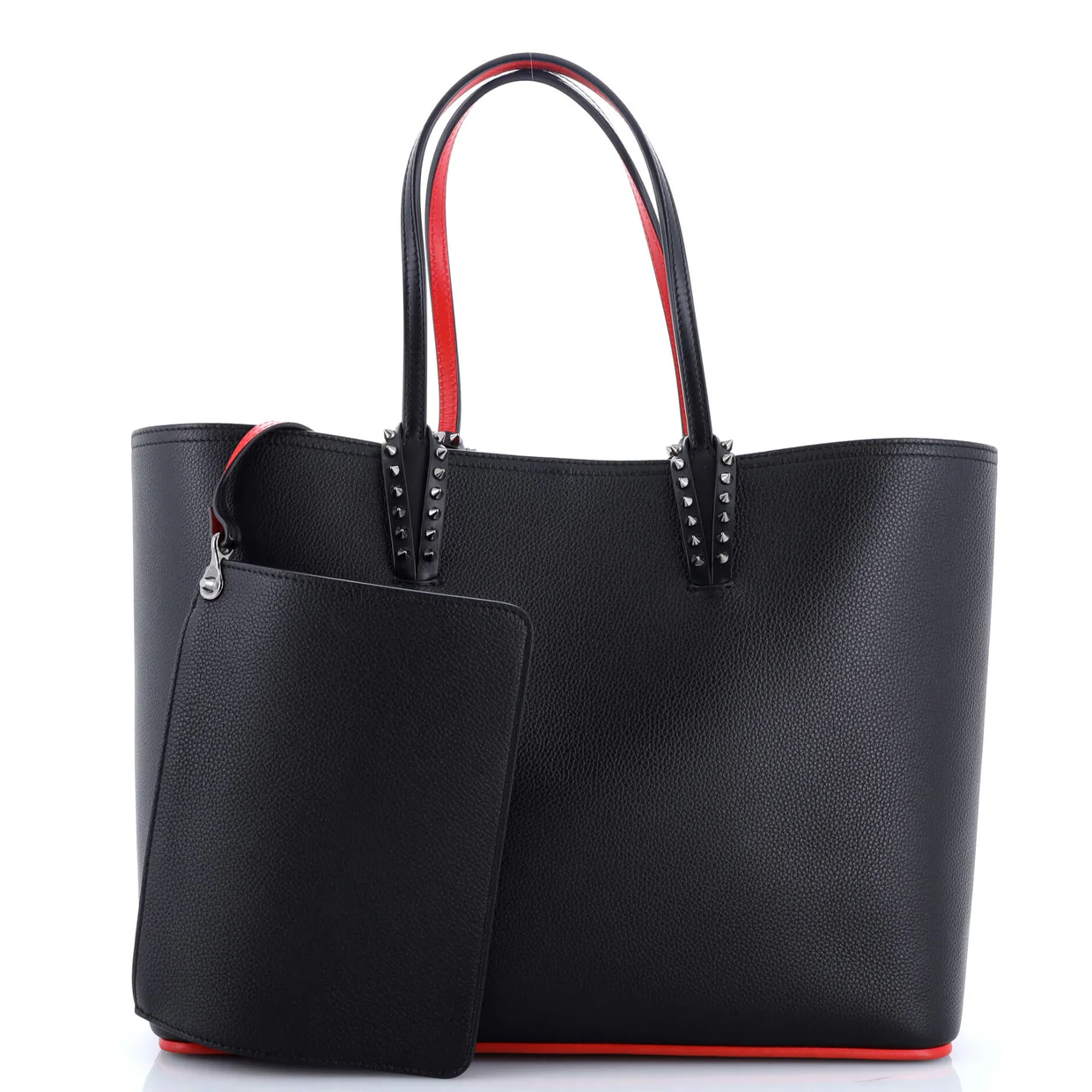 Cabata East West Tote Leather Large - Deep Luxury