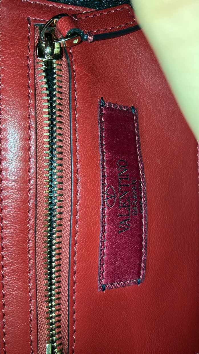 VLTN Rockstud Spike Belt Bag Quilted Printed Leather - Deep Luxury