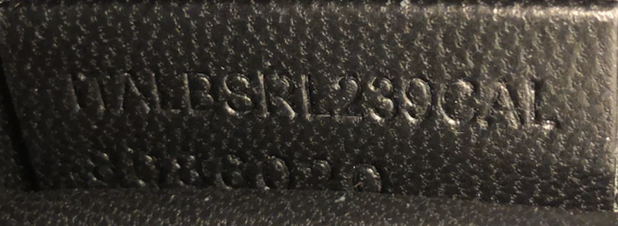 Shield Sling Shoulder Bag Check Canvas and Leather Mini - Deep Luxury