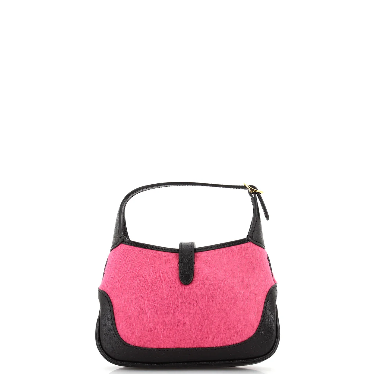 Jackie 1961 Hobo Calf Hair with Leather Mini - Deep Luxury