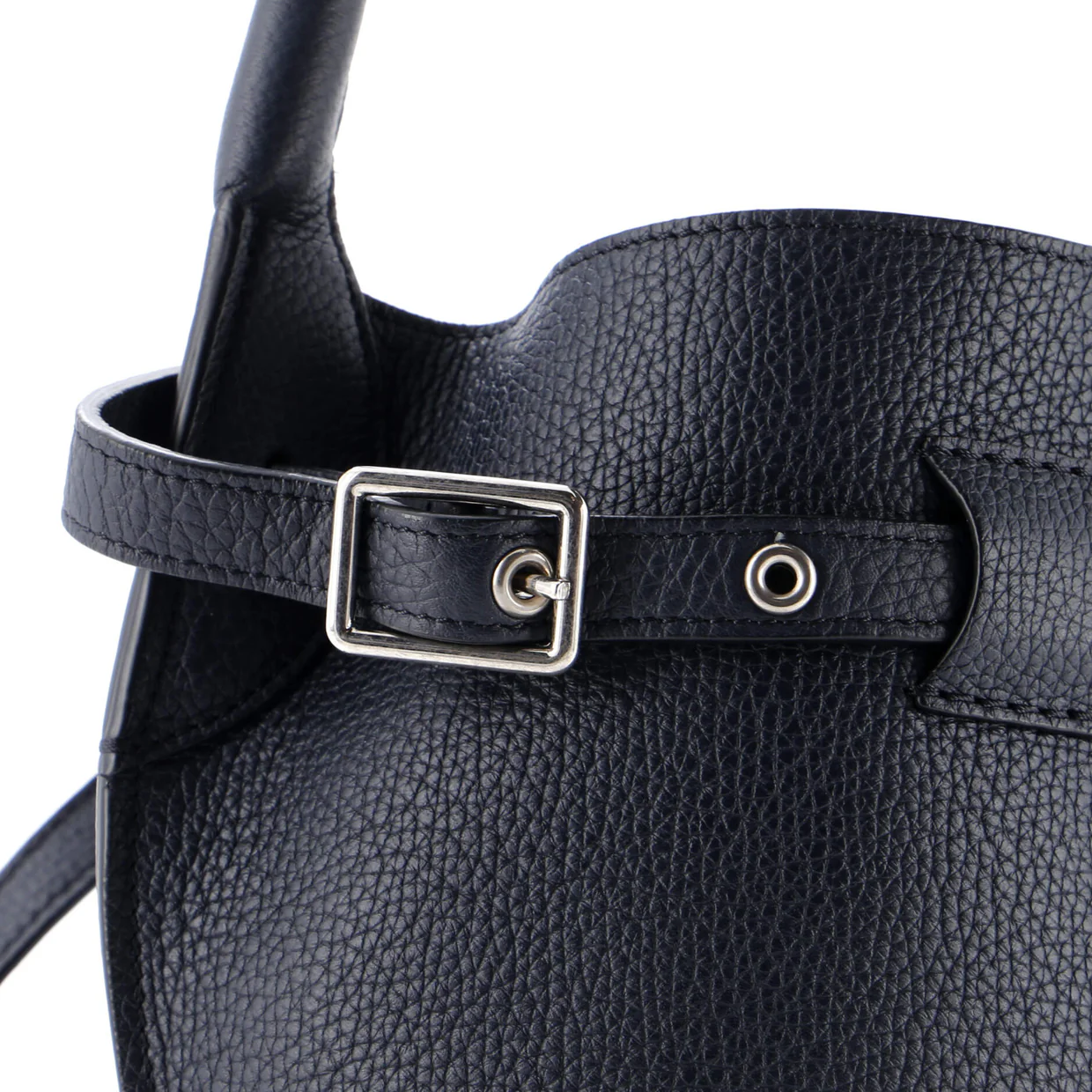 Big Bag Bucket Leather Nano - Deep Luxury