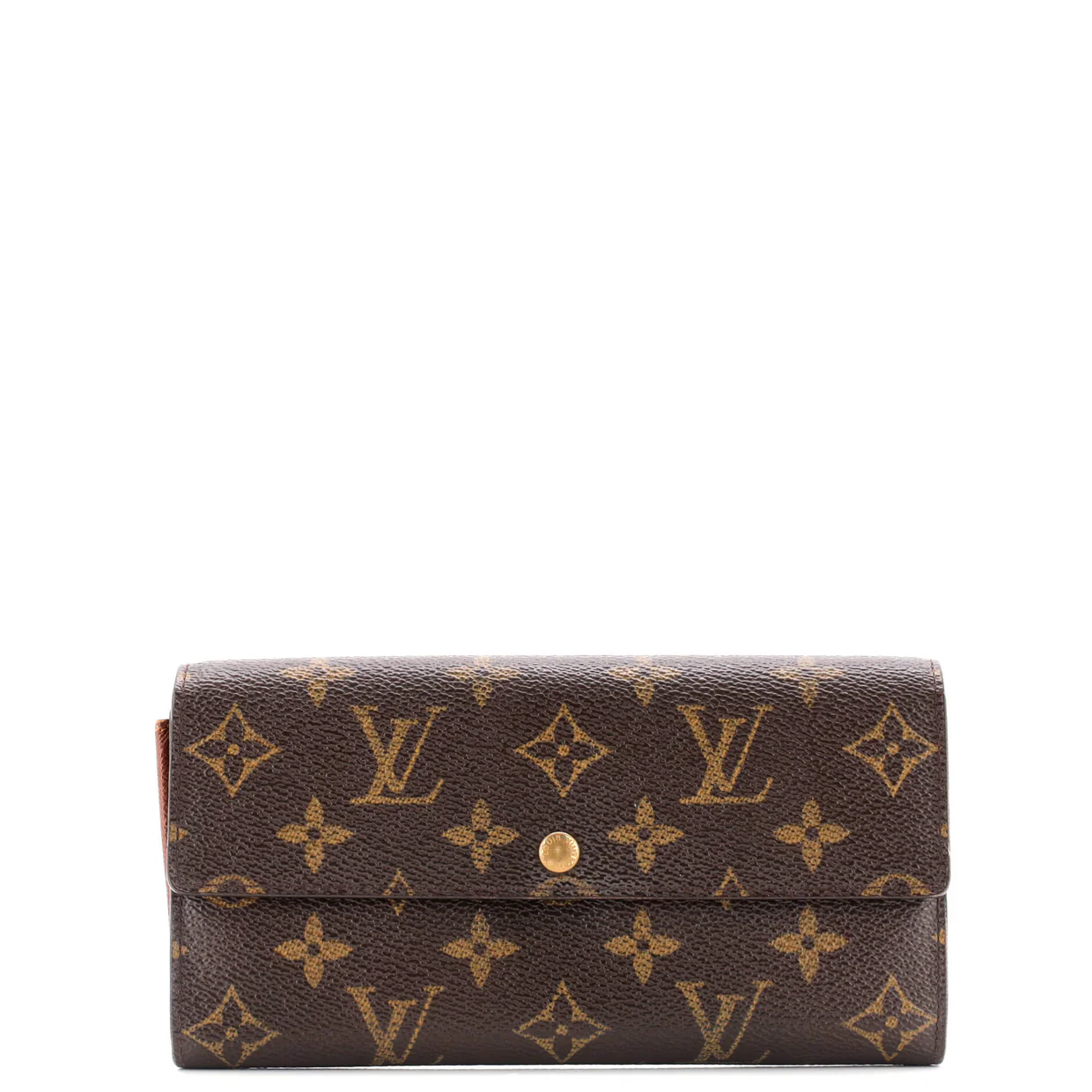 Sarah Wallet Monogram Canvas - Deep Luxury