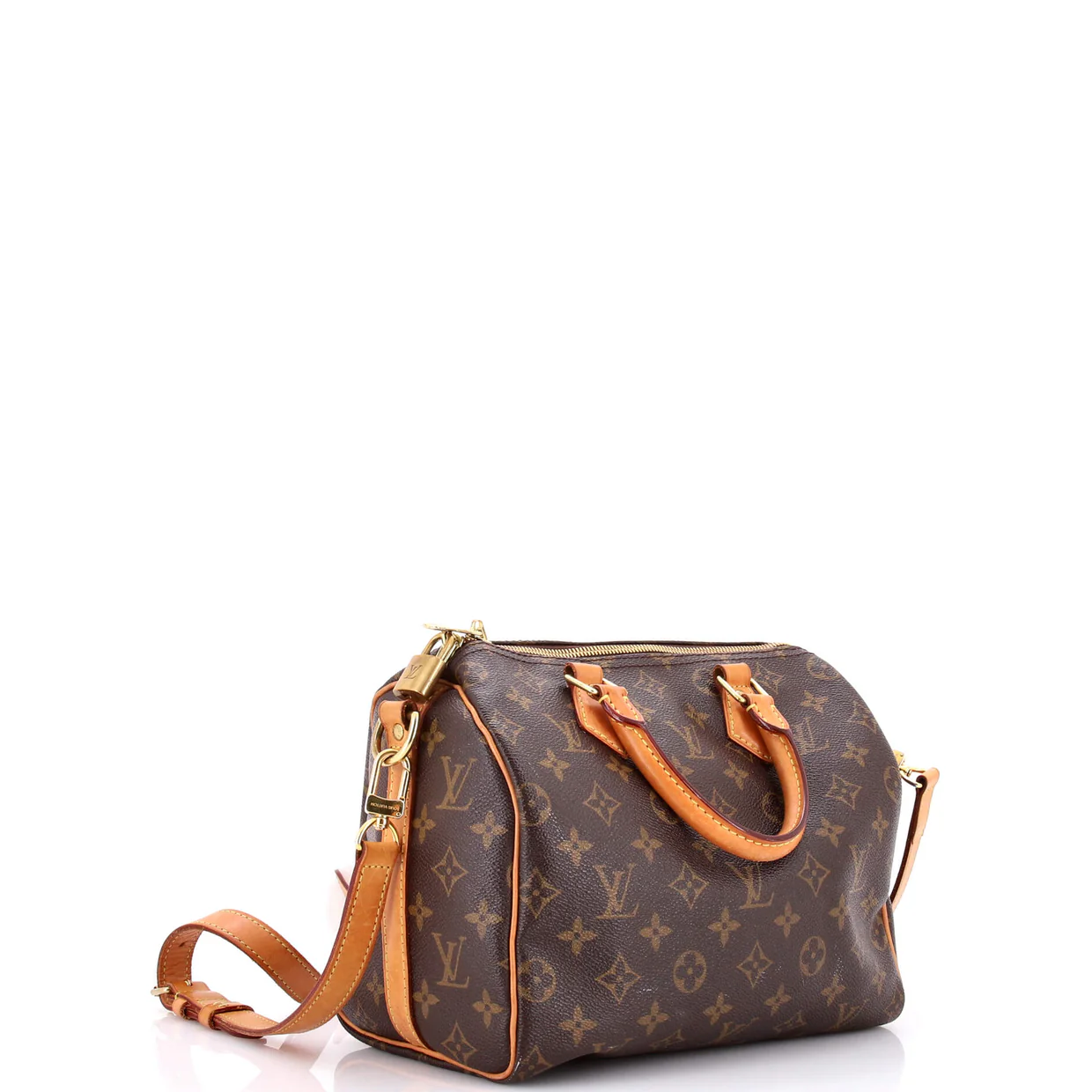 Speedy Bandouliere Bag Monogram Canvas 25 - Deep Luxury