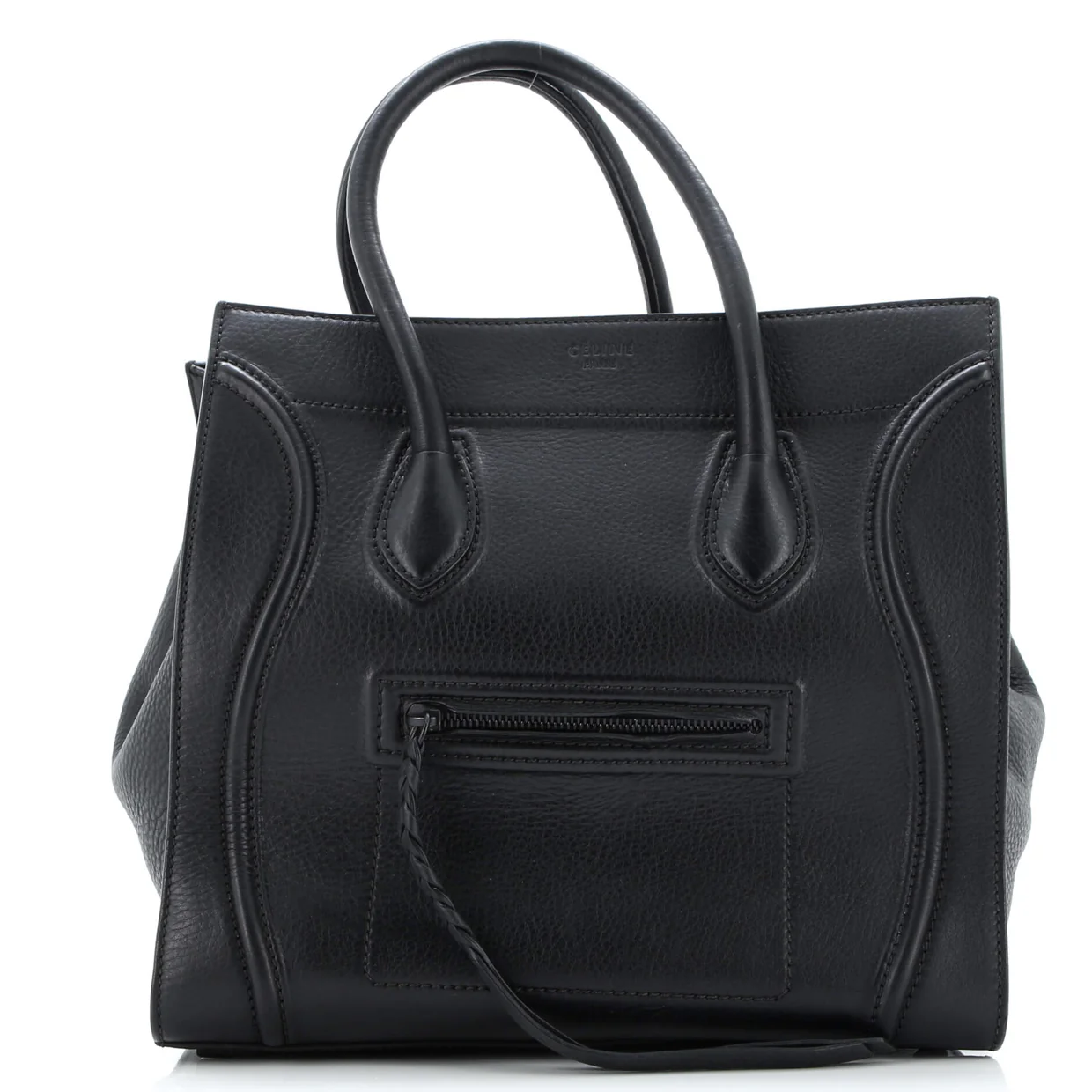 Phantom Bag Smooth Leather Medium - Deep Luxury