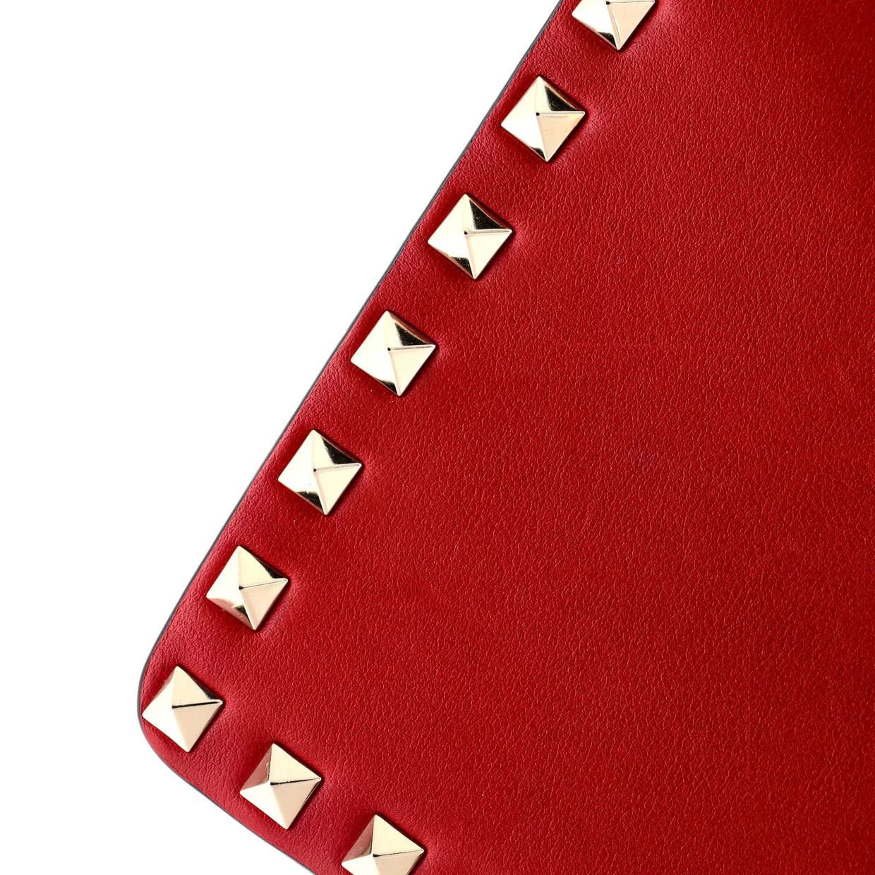 Rockstud Chain Flip Lock Flap Bag Leather Medium - Deep Luxury