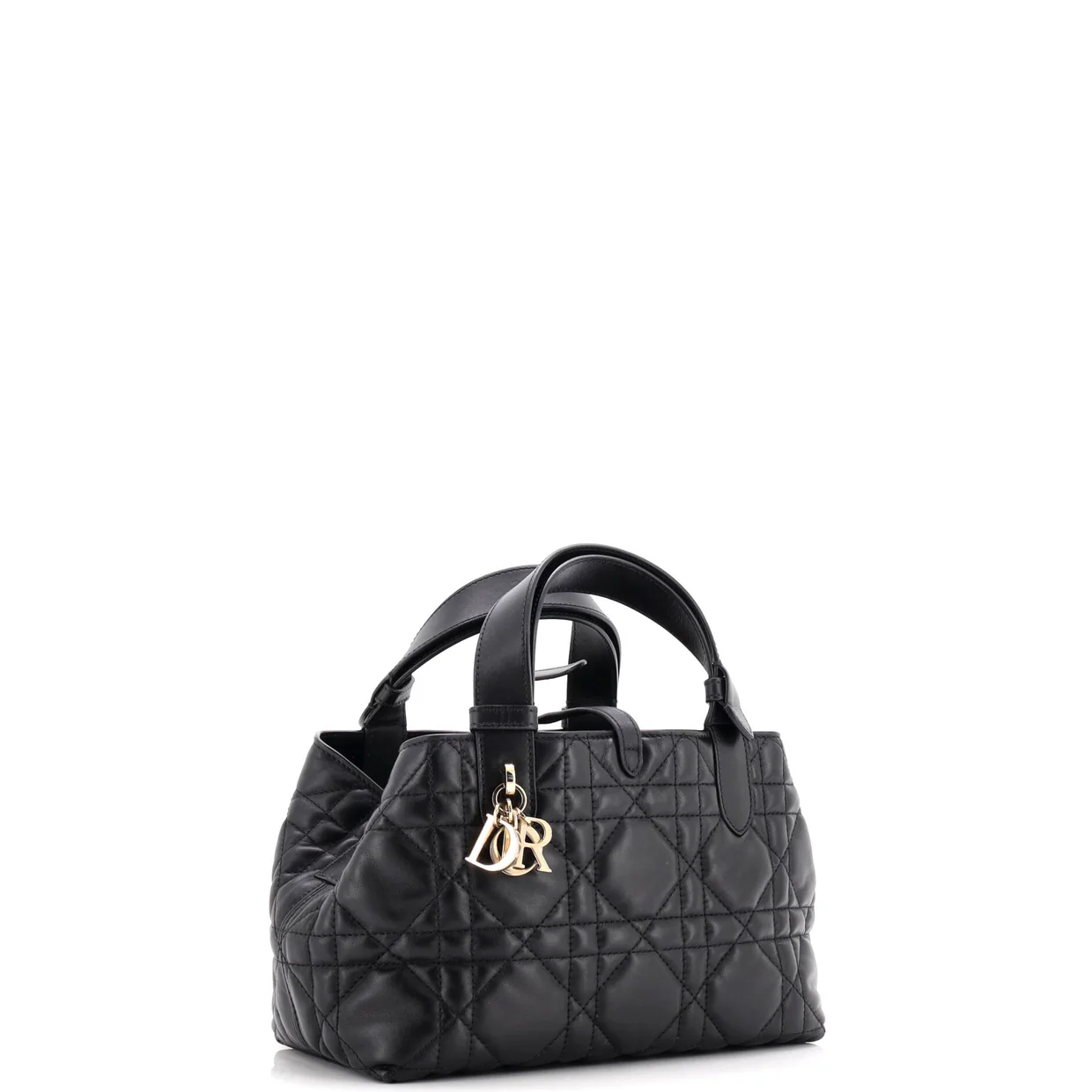 Toujours Tote Bag Macrocannage Quilt Calfskin Small - Deep Luxury