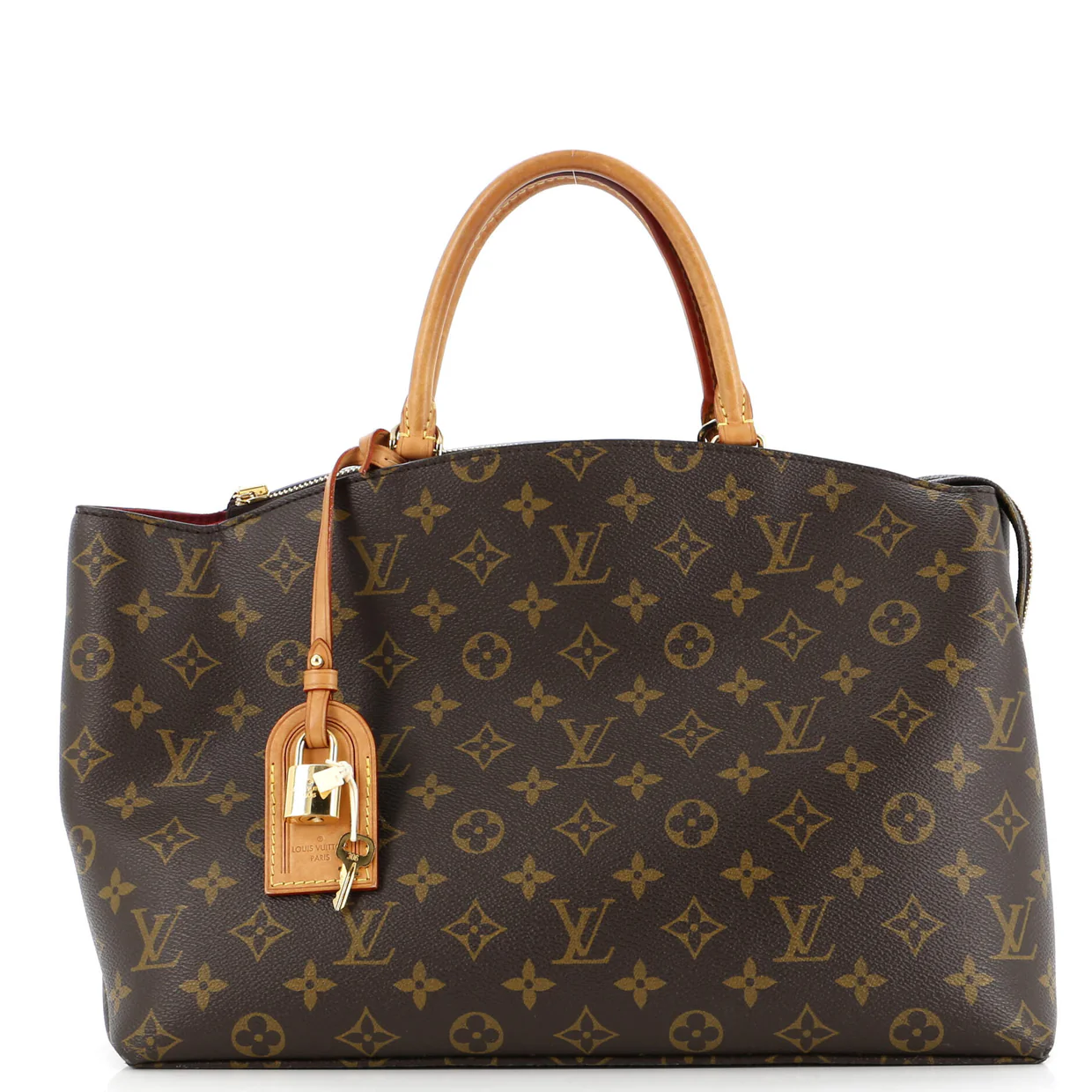 Grand Palais Handbag Monogram Canvas - Deep Luxury
