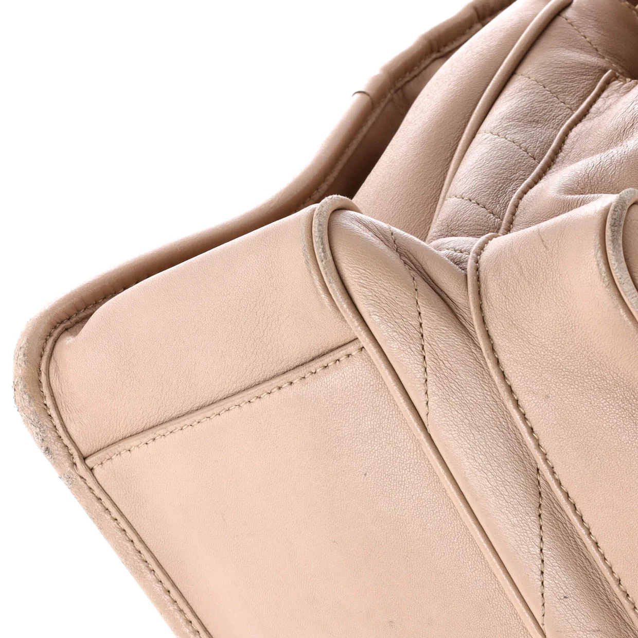 Niki Chain Flap Bag Matelasse Chevron Leather Medium - Deep Luxury