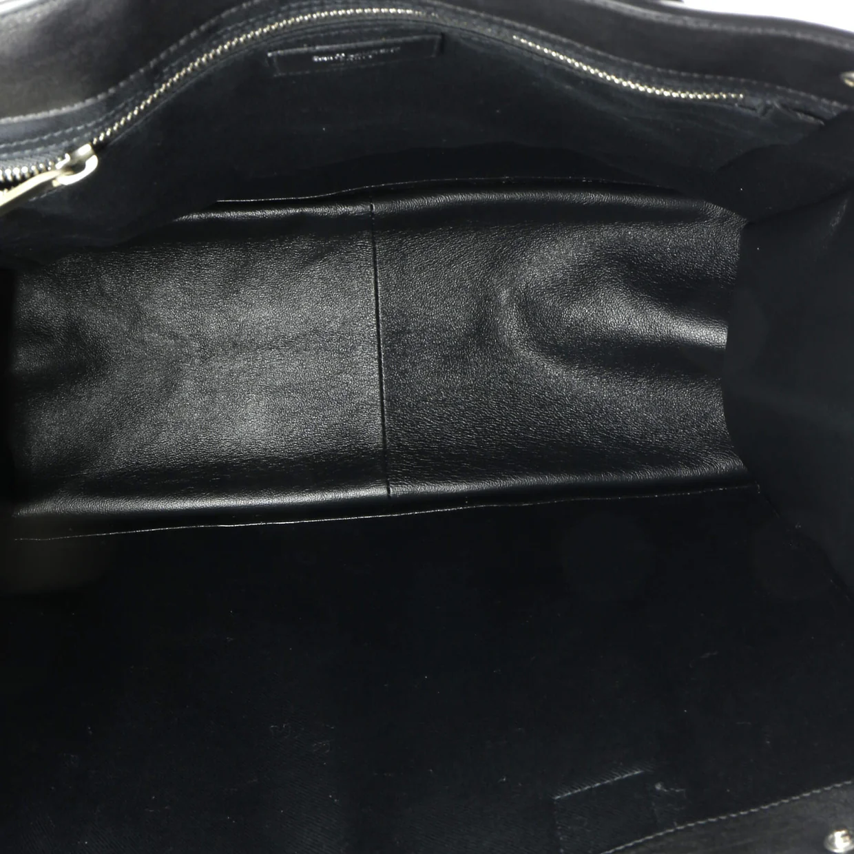 Rive Gauche Shopper Tote Leather Tall - Deep Luxury