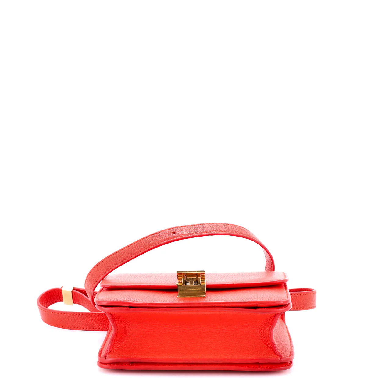 Classic Box Bag Grainy Leather Small - Deep Luxury