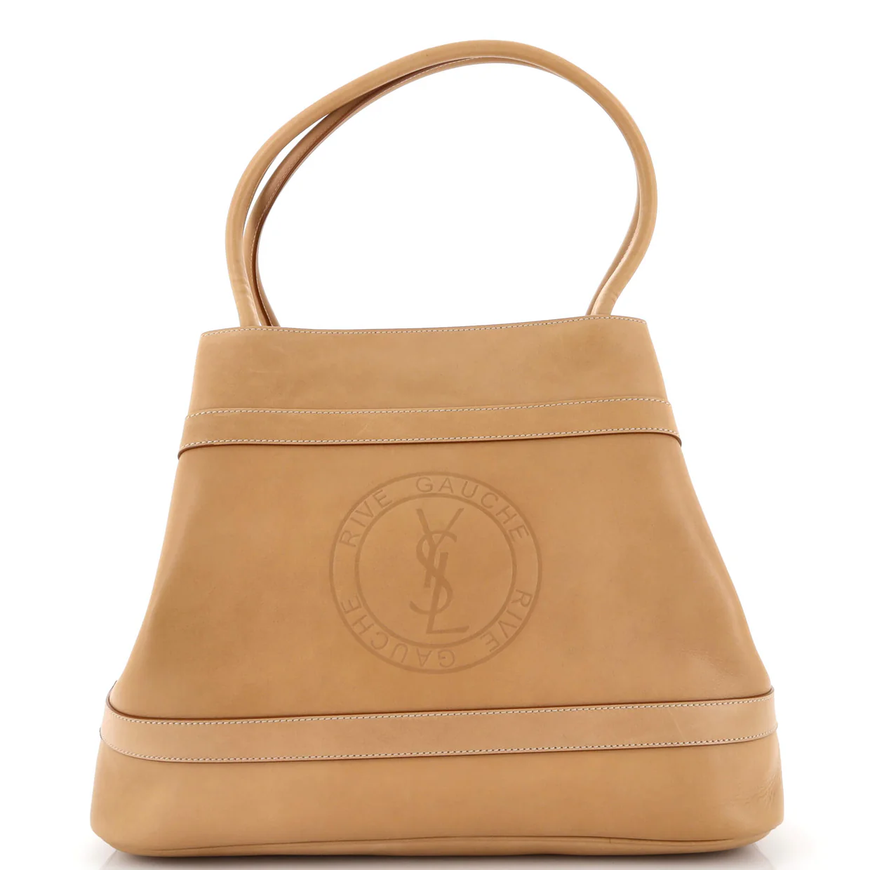 Rive Gauche Tote Bag Leather Large - Deep Luxury