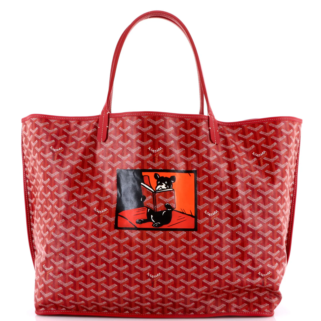 Anjou Reversible Tote Coated Canvas GM - Deep Luxury
