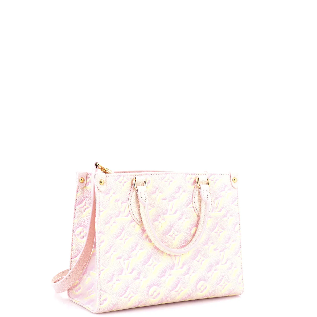 OnTheGo Tote Stardust Monogram Empreinte Leather PM - Deep Luxury
